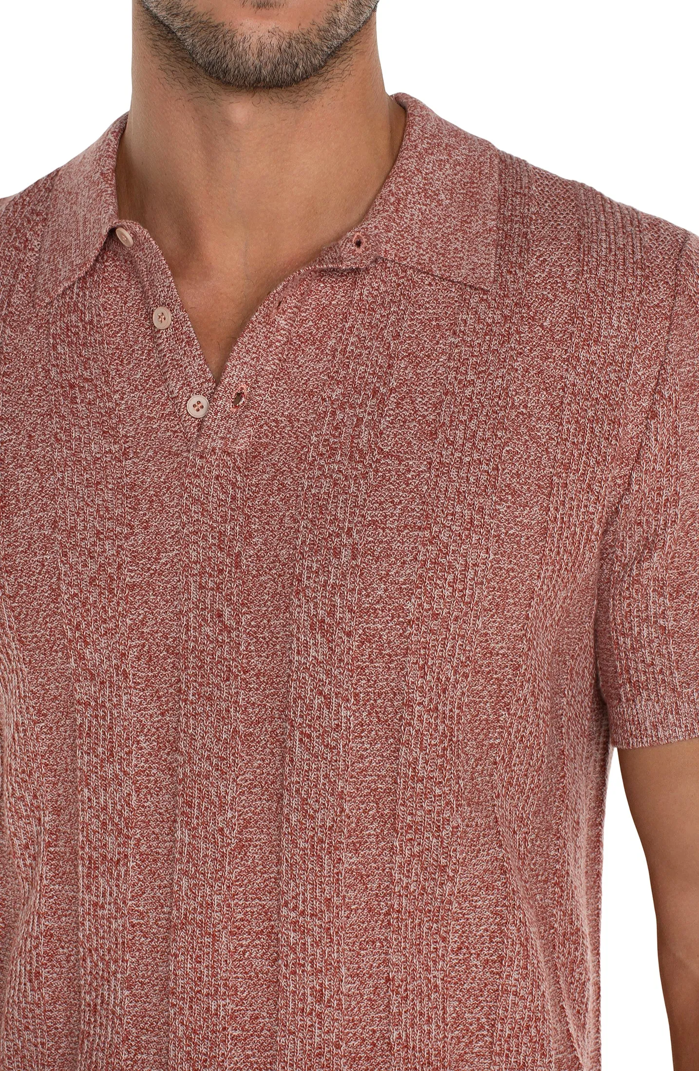 SWEATER KNIT POLO sold by Liverpool Jeans Company product image thumbnail 3