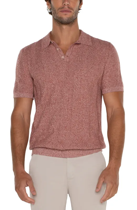 SWEATER KNIT POLO sold by Liverpool Jeans Company