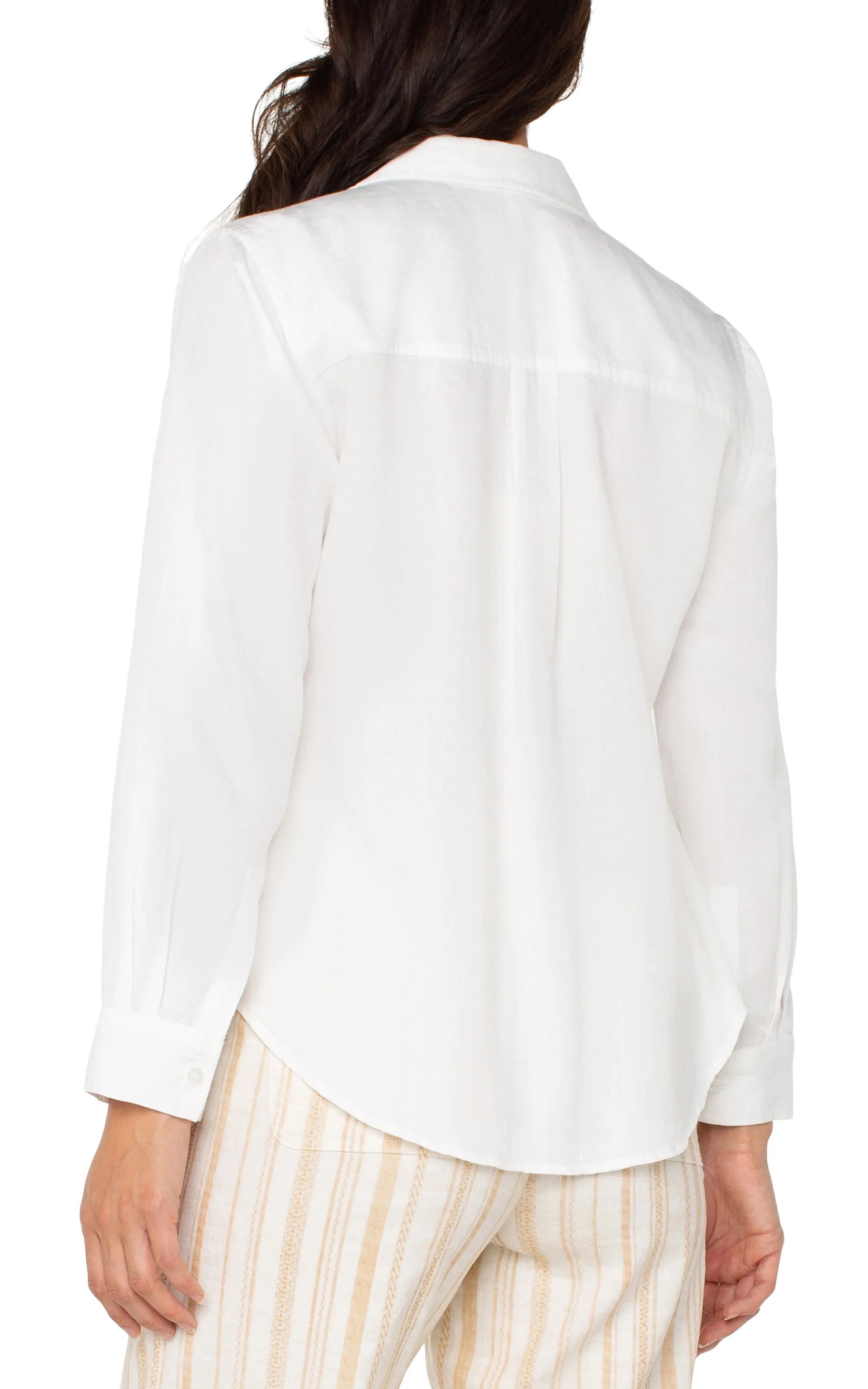 LONG SLEEVE WOVEN SHIRT sold by Liverpool Jeans Company product image thumbnail 5