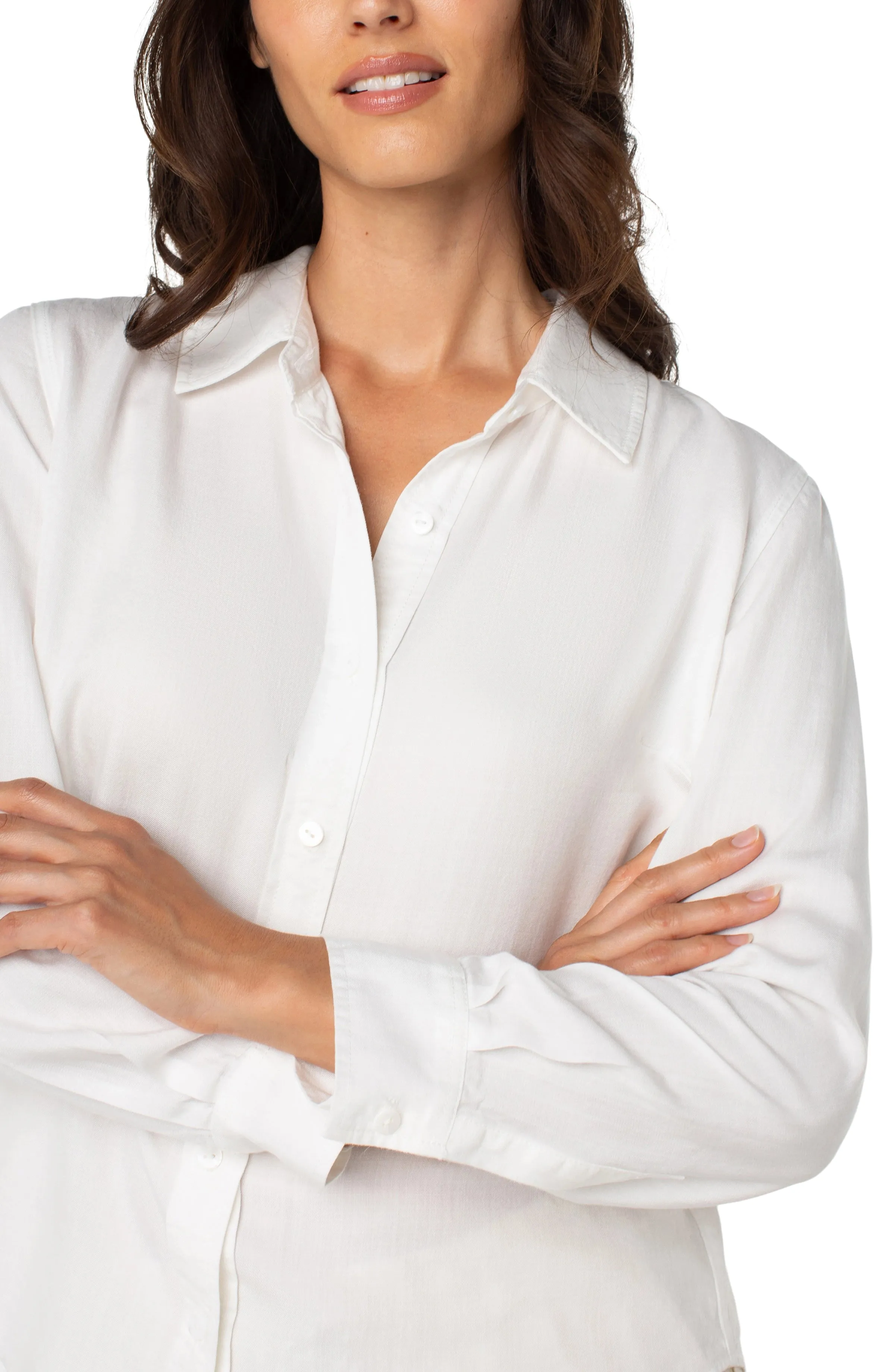 LONG SLEEVE WOVEN SHIRT sold by Liverpool Jeans Company product image thumbnail 3