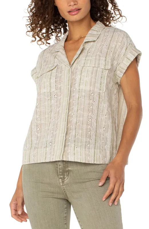 DOLMAN CAMP SHIRT made by Liverpool Jeans Company
