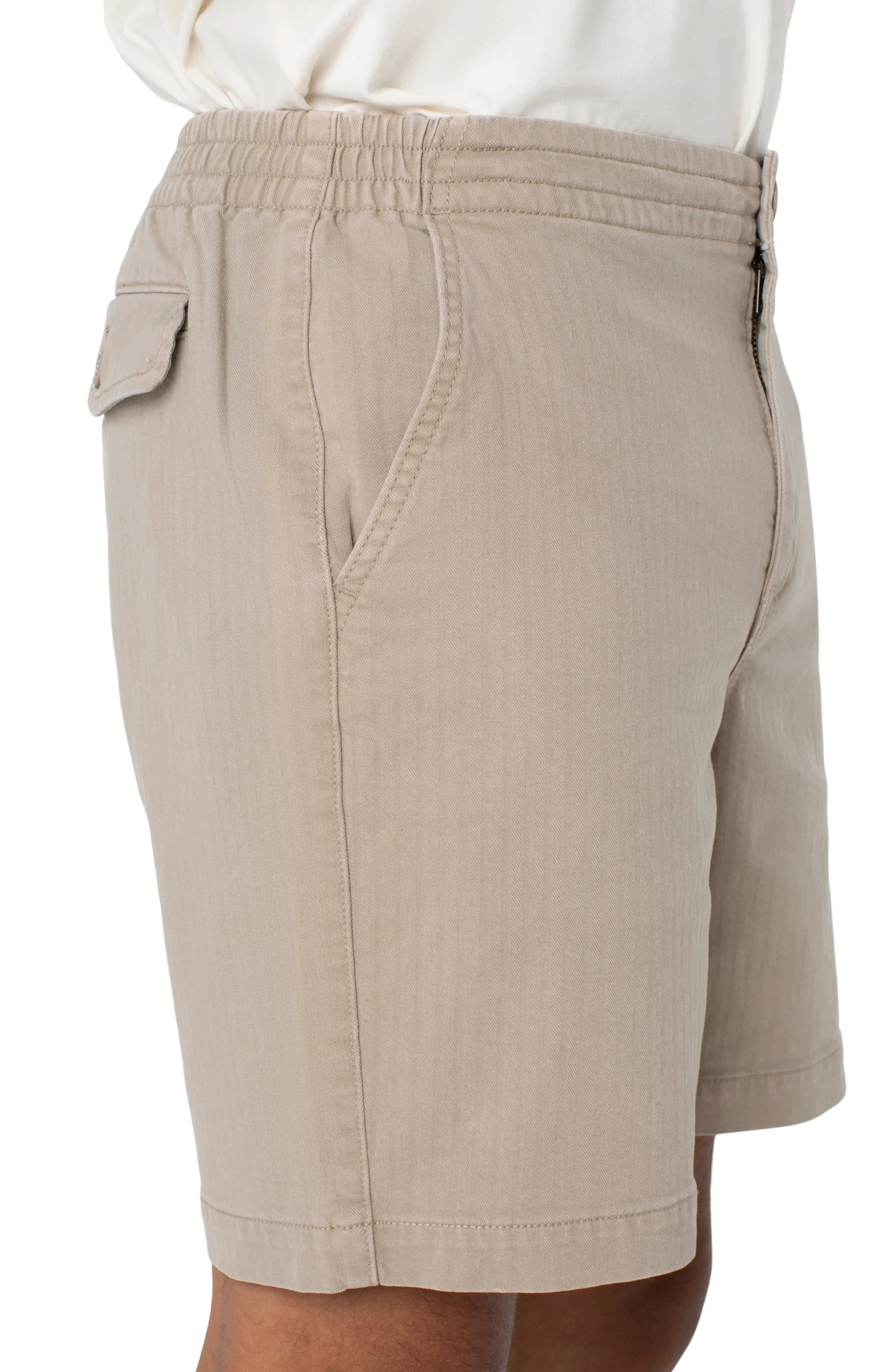 INTERNAL DRAWSTRING SHORT sold by Liverpool Jeans Company product image thumbnail 3