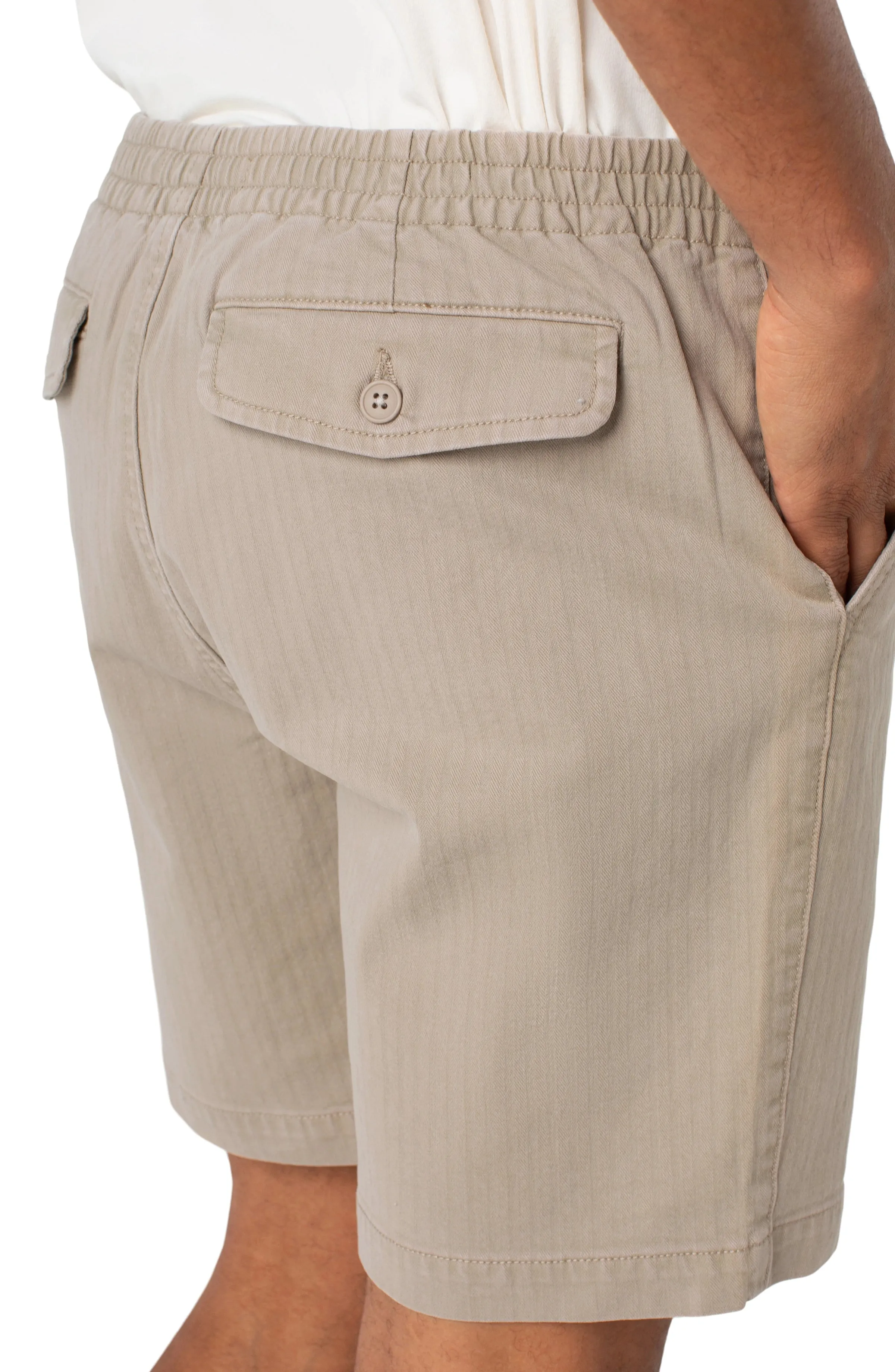 INTERNAL DRAWSTRING SHORT sold by Liverpool Jeans Company product image thumbnail 4