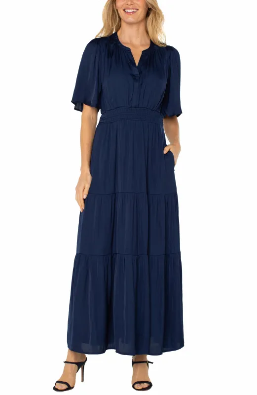 WOVEN MAXI DRESS sold by Liverpool Jeans Company