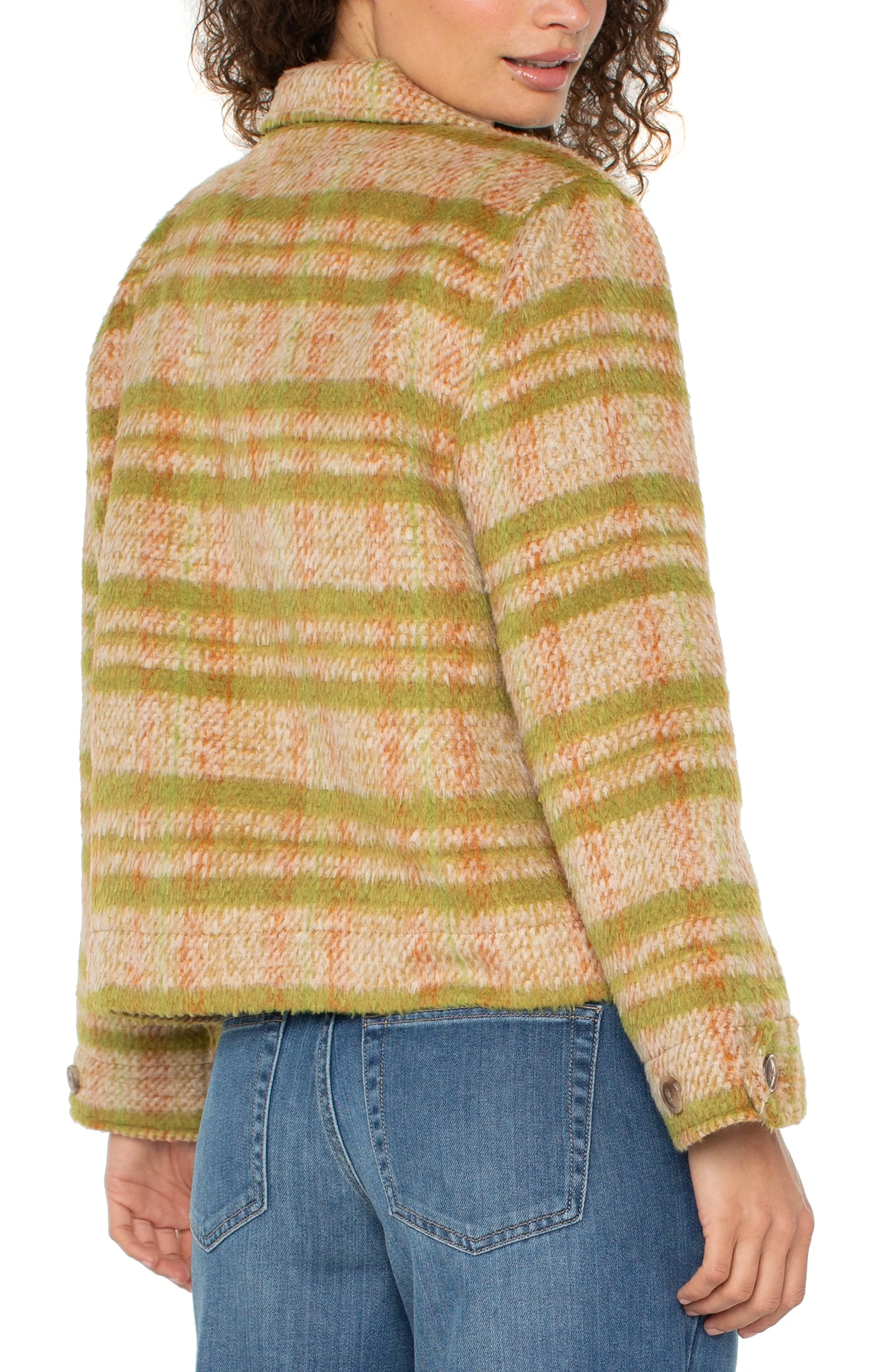 BUTTON FRONT BOXY SHACKET sold by Liverpool Jeans Company product image thumbnail 2