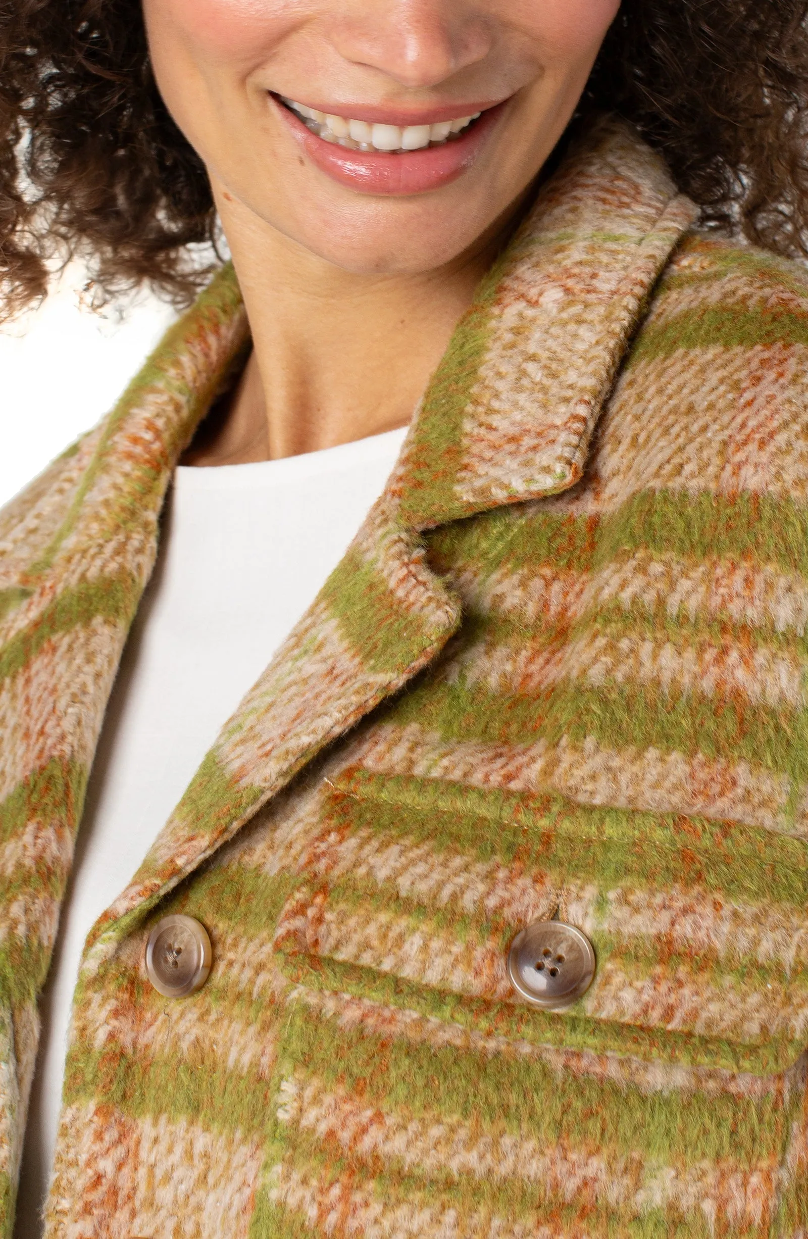 BUTTON FRONT BOXY SHACKET sold by Liverpool Jeans Company product image thumbnail 3