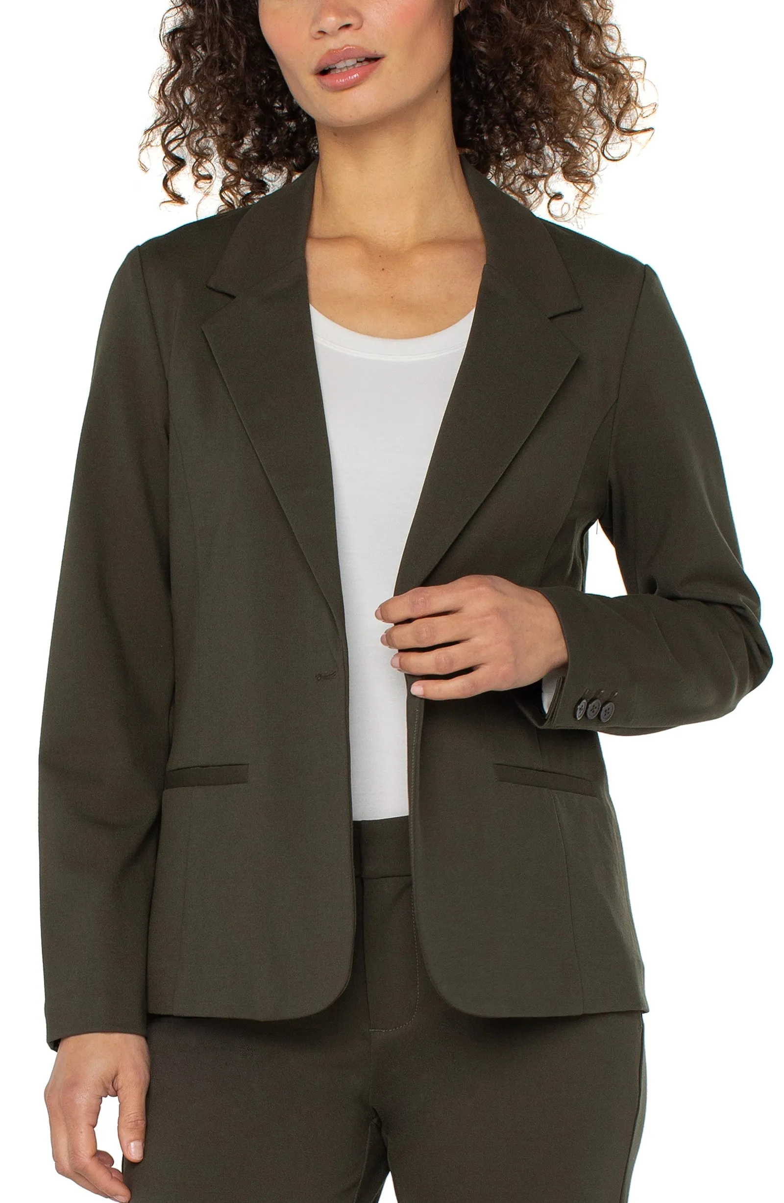 FITTED BLAZER sold by Liverpool Jeans Company product image thumbnail 2