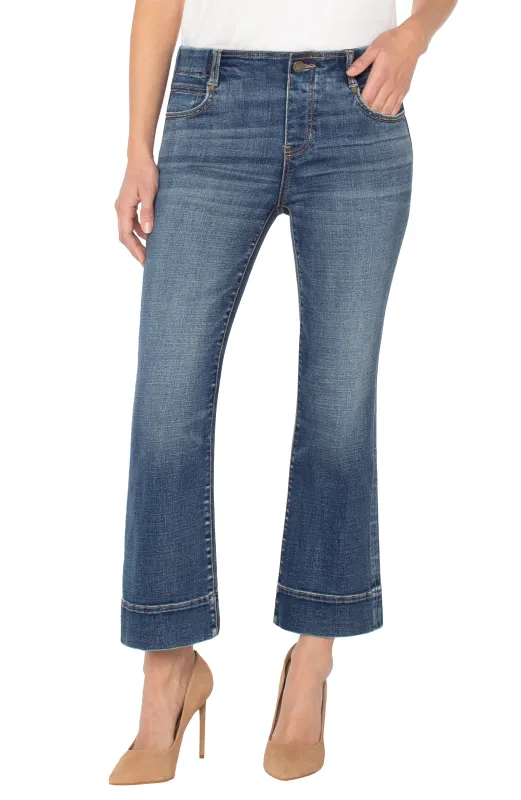 PETITE THE GIA GLIDER® FLARE WITH WIDE HEM sold by Liverpool Jeans Company