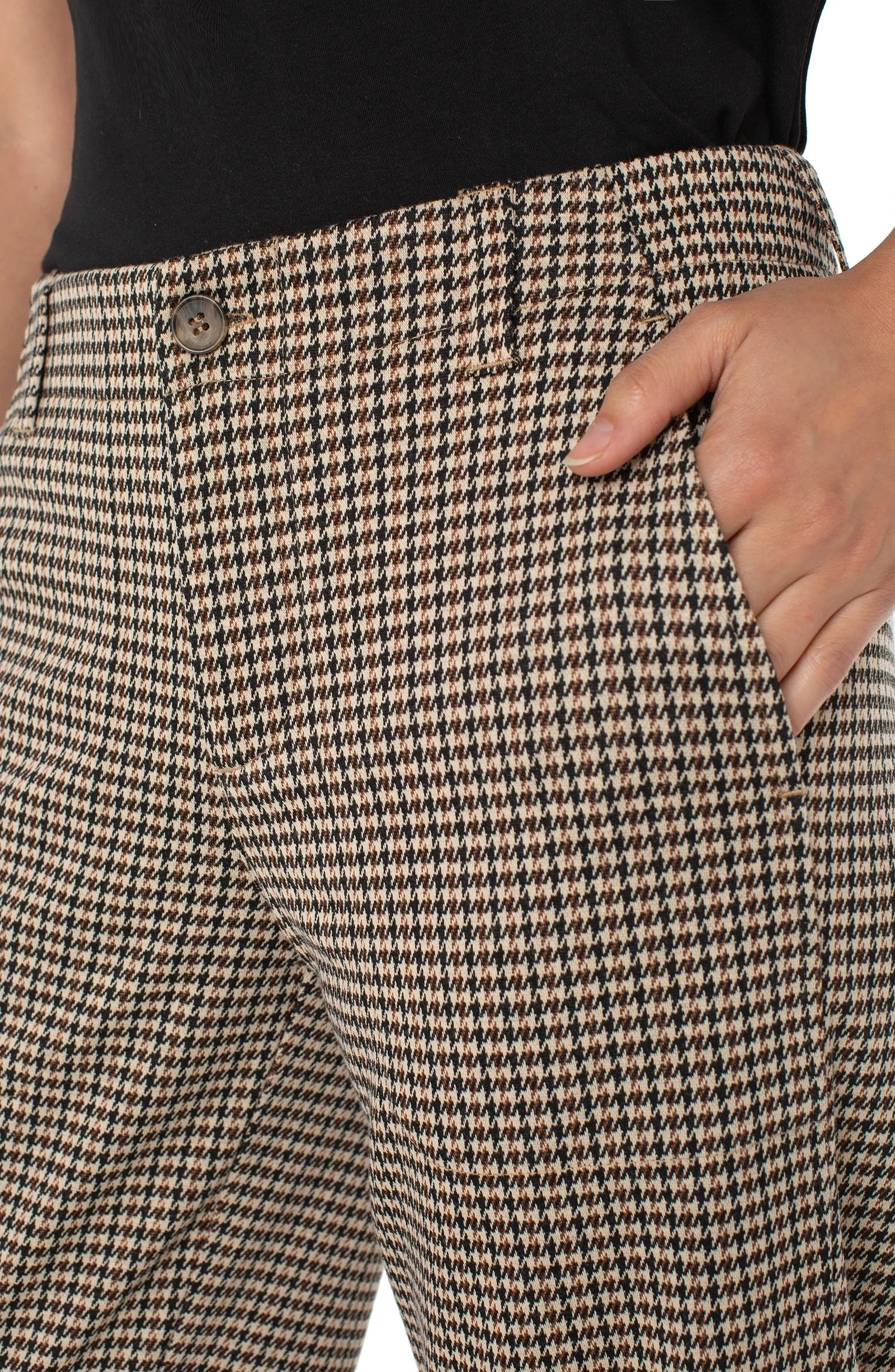 PETITE UTILITY PANT WITH TAB HEM sold by Liverpool Jeans Company product image thumbnail 3