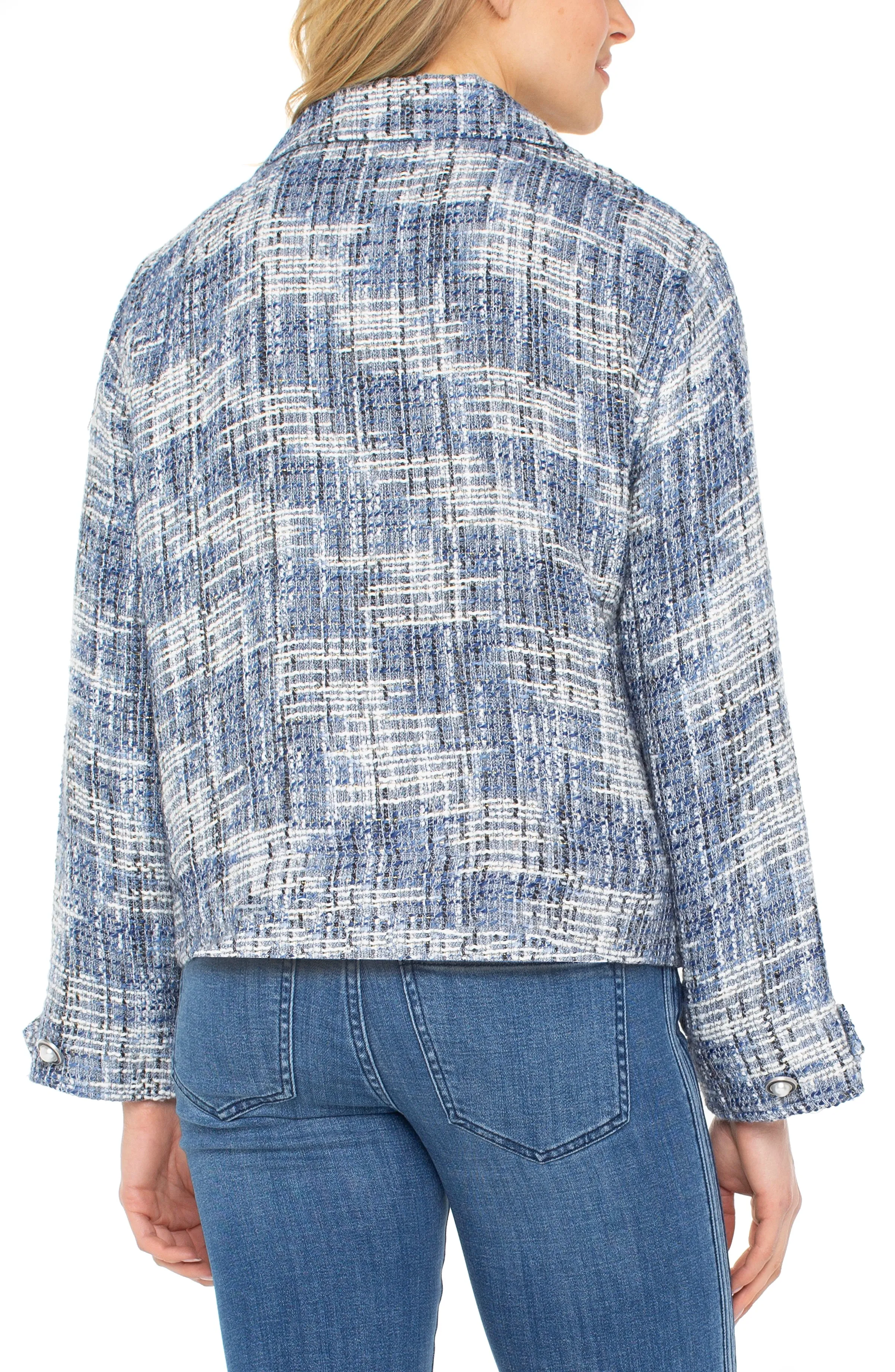 BUTTON FRONT BOXY SHACKET sold by Liverpool Jeans Company product image thumbnail 2