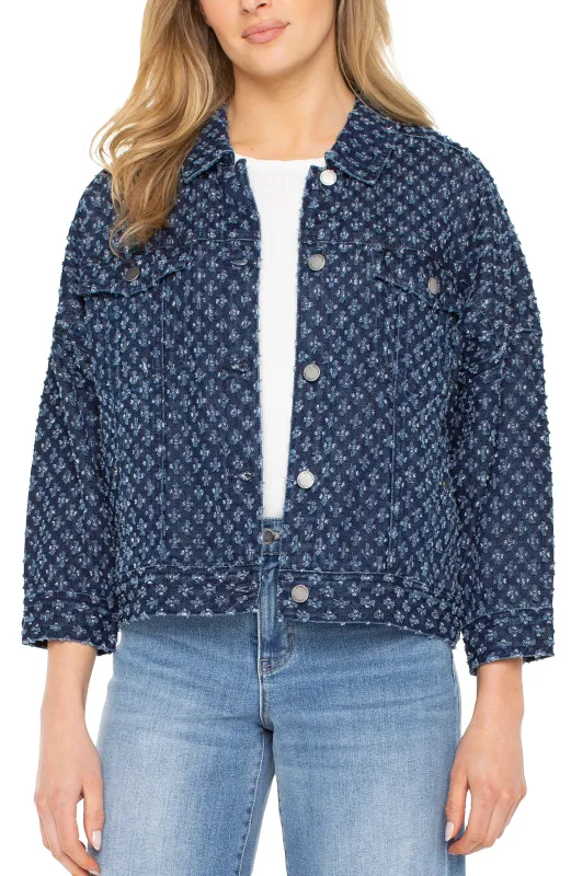 CROP EASY TRUCKER JACKET sold by Liverpool Jeans Company