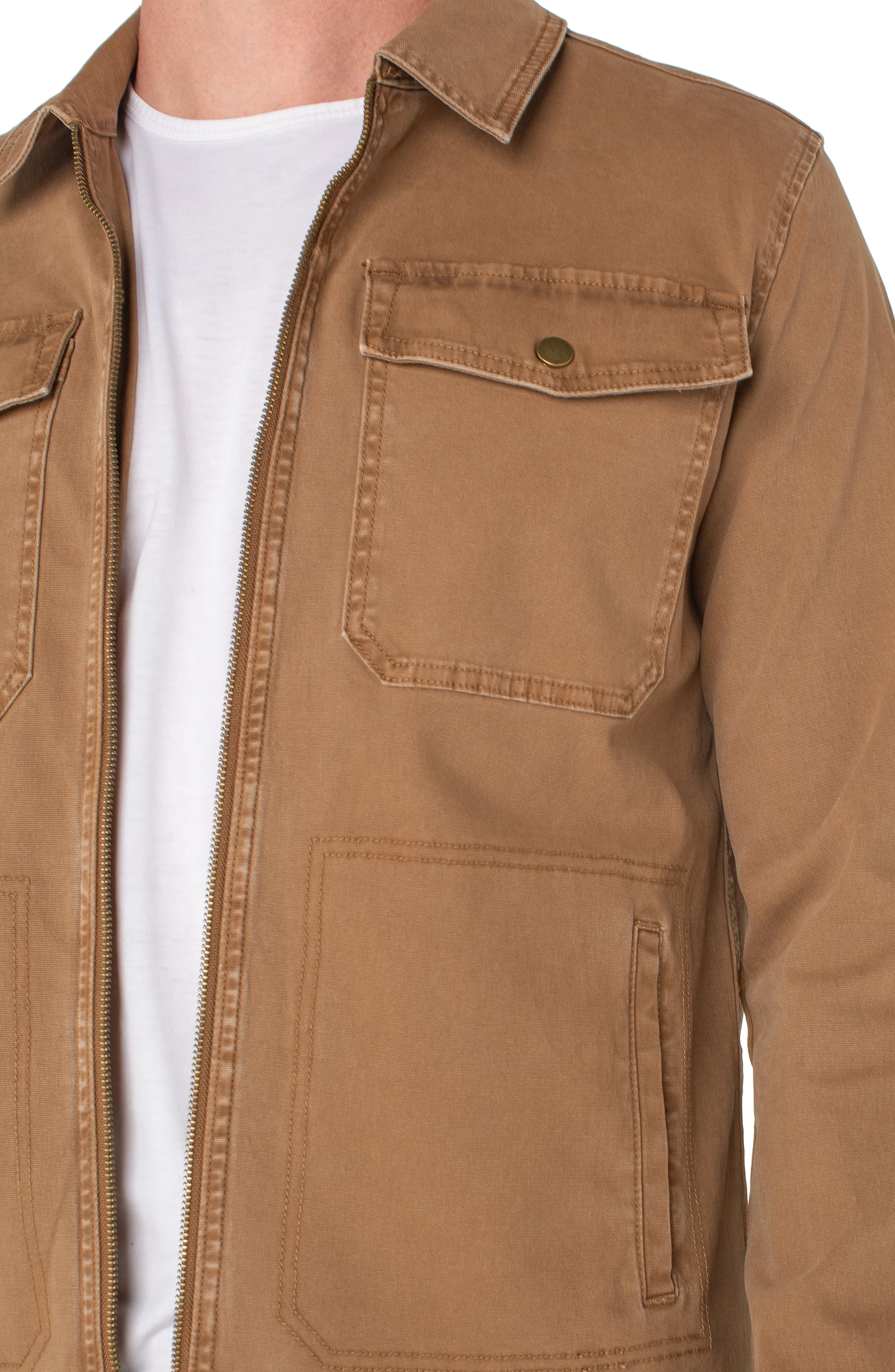 ZIP JACKET sold by Liverpool Jeans Company product image thumbnail 4