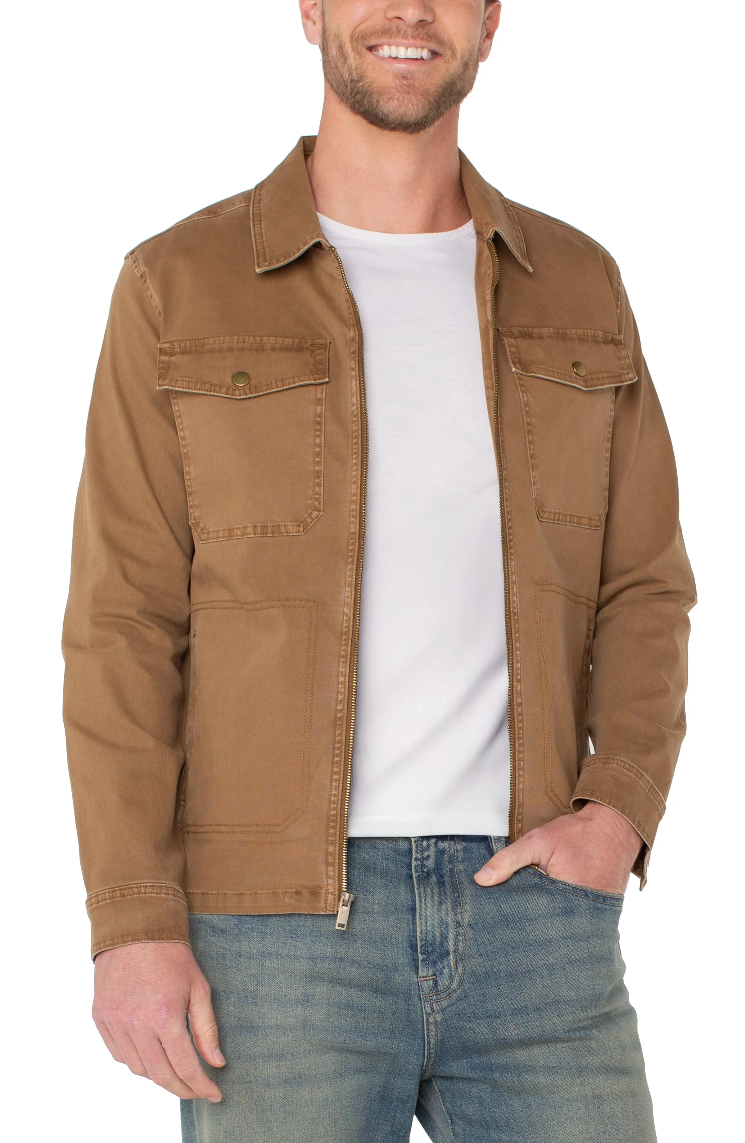ZIP JACKET sold by Liverpool Jeans Company product image thumbnail 3