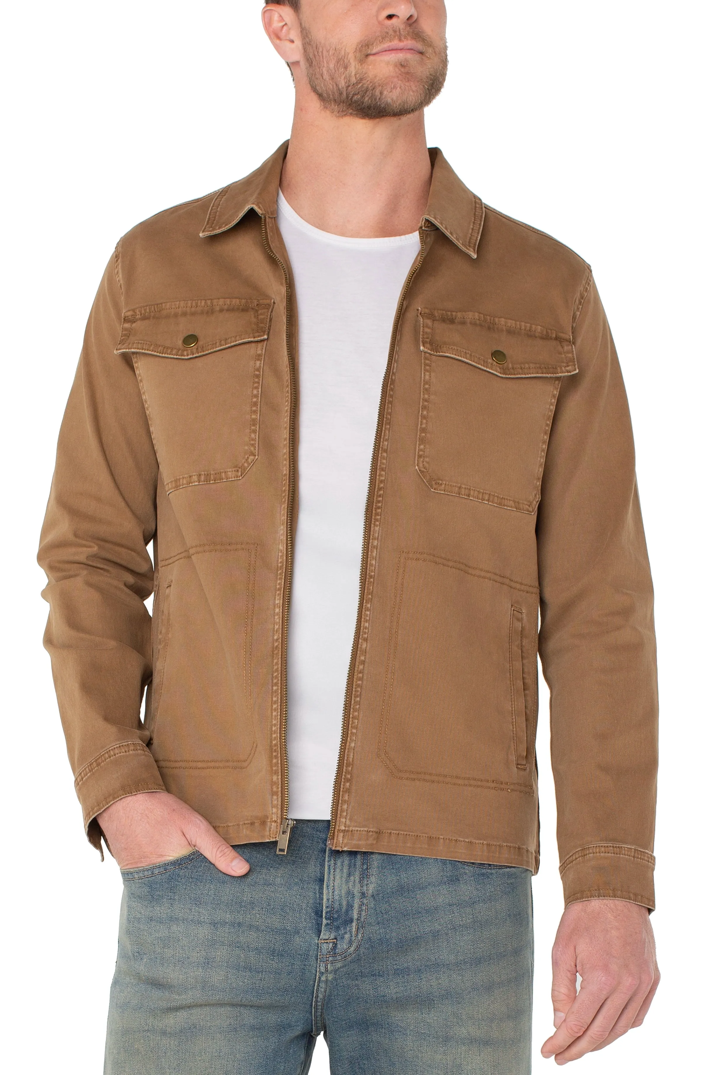 ZIP JACKET sold by Liverpool Jeans Company