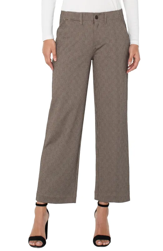 PETITE WIDE LEG CROP TROUSER sold by Liverpool Jeans Company