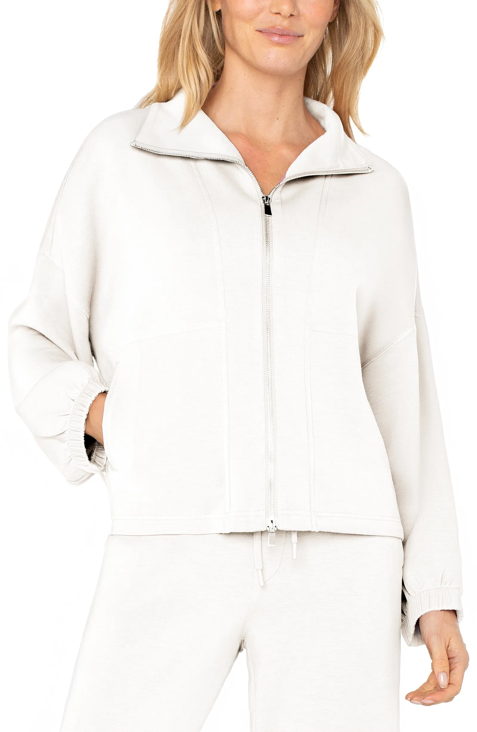 ZIP UP FUNNEL NECK JACKET sold by Liverpool Jeans Company