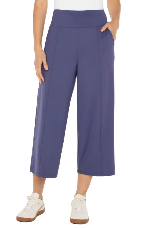 CROP WIDE LEG TECH PANT sold by Liverpool Jeans Company