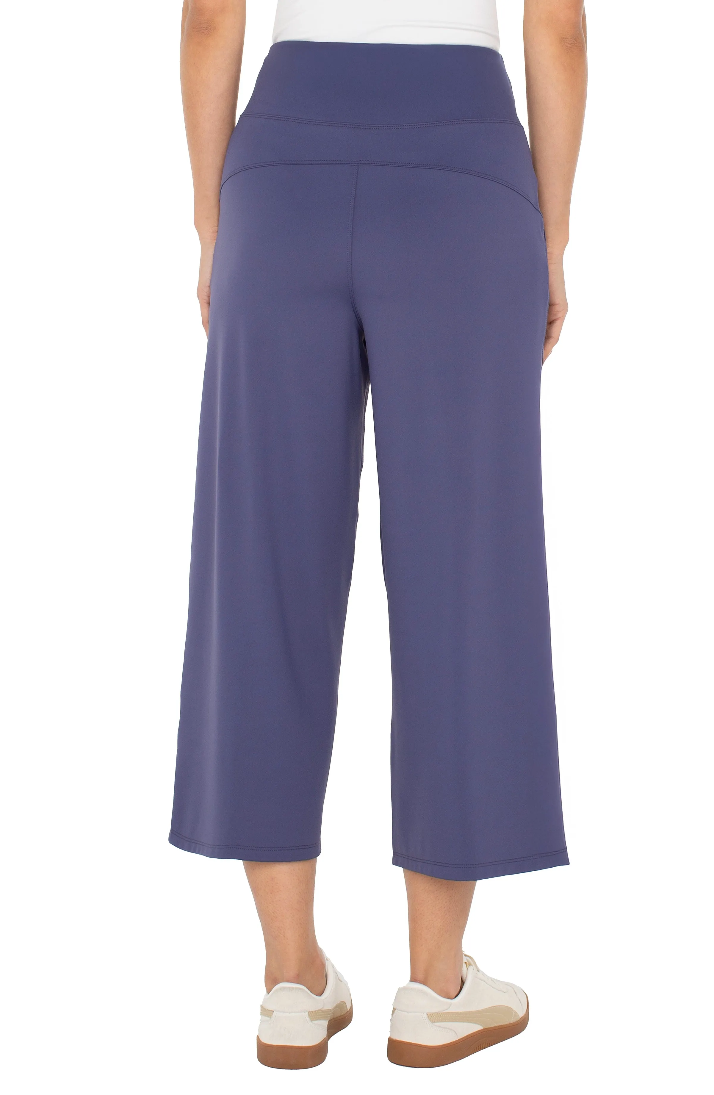 CROP WIDE LEG TECH PANT sold by Liverpool Jeans Company product image thumbnail 2