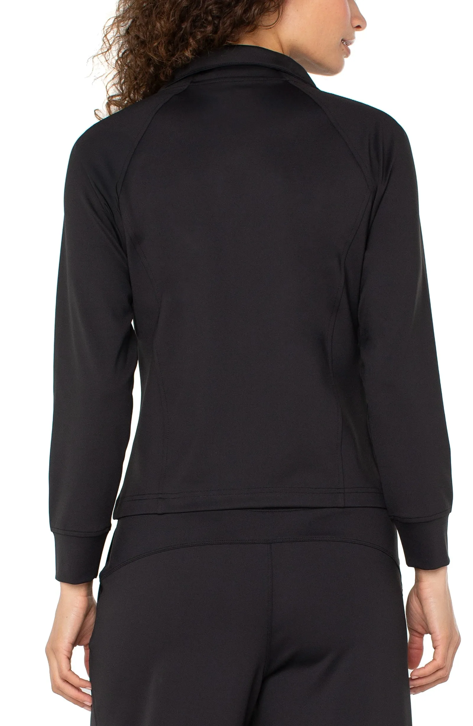 FULL ZIP SEAMED JACKET sold by Liverpool Jeans Company product image thumbnail 2