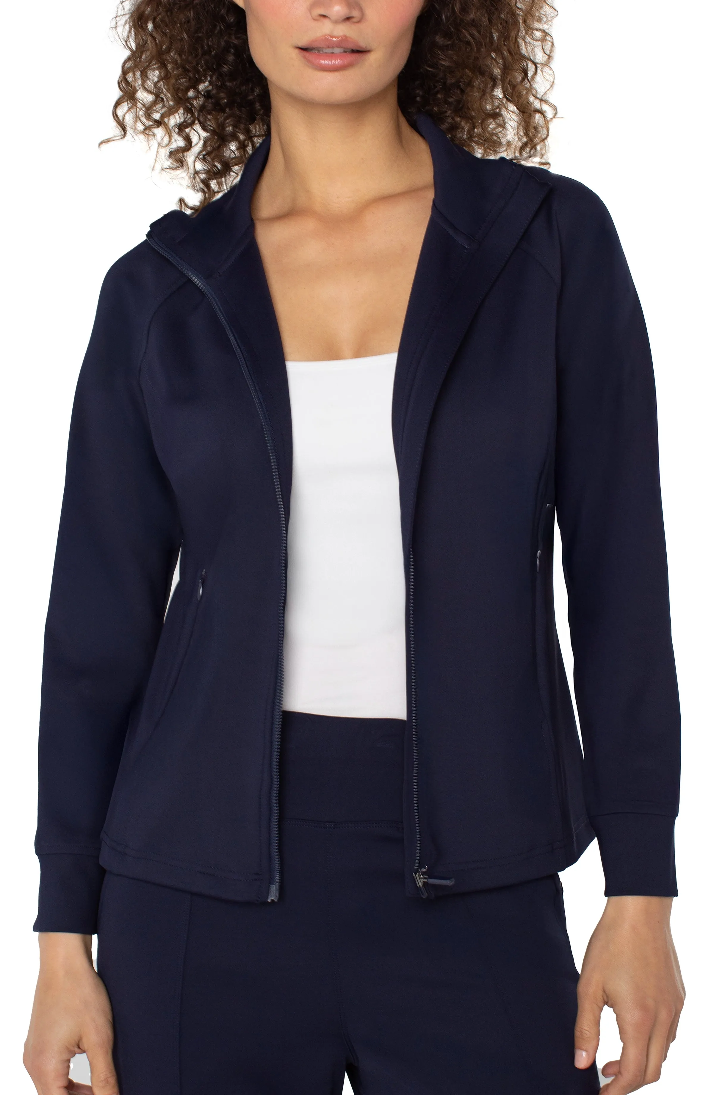 FULL ZIP SEAMED JACKET sold by Liverpool Jeans Company