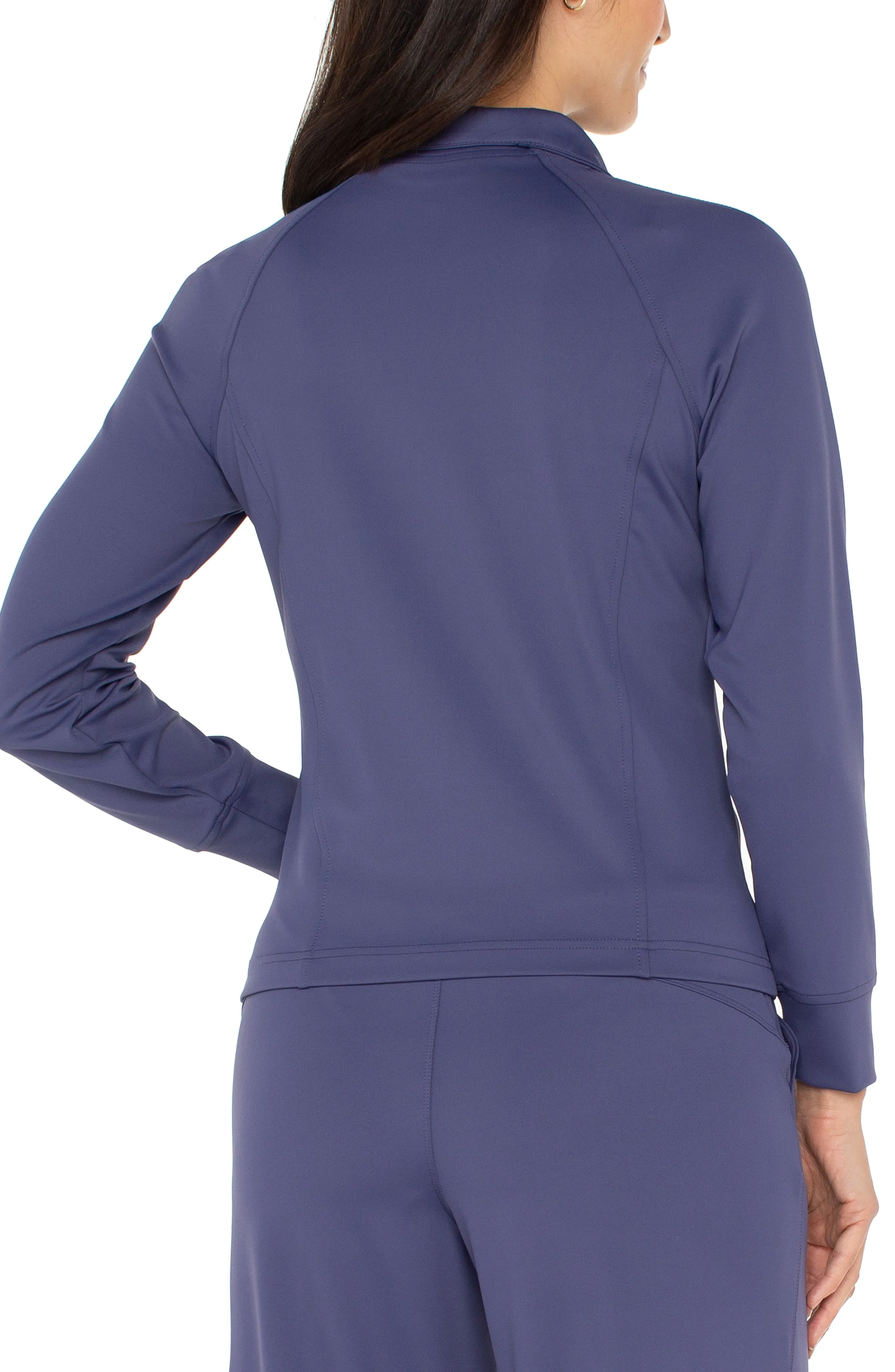 FULL ZIP SEAMED JACKET sold by Liverpool Jeans Company product image thumbnail 3