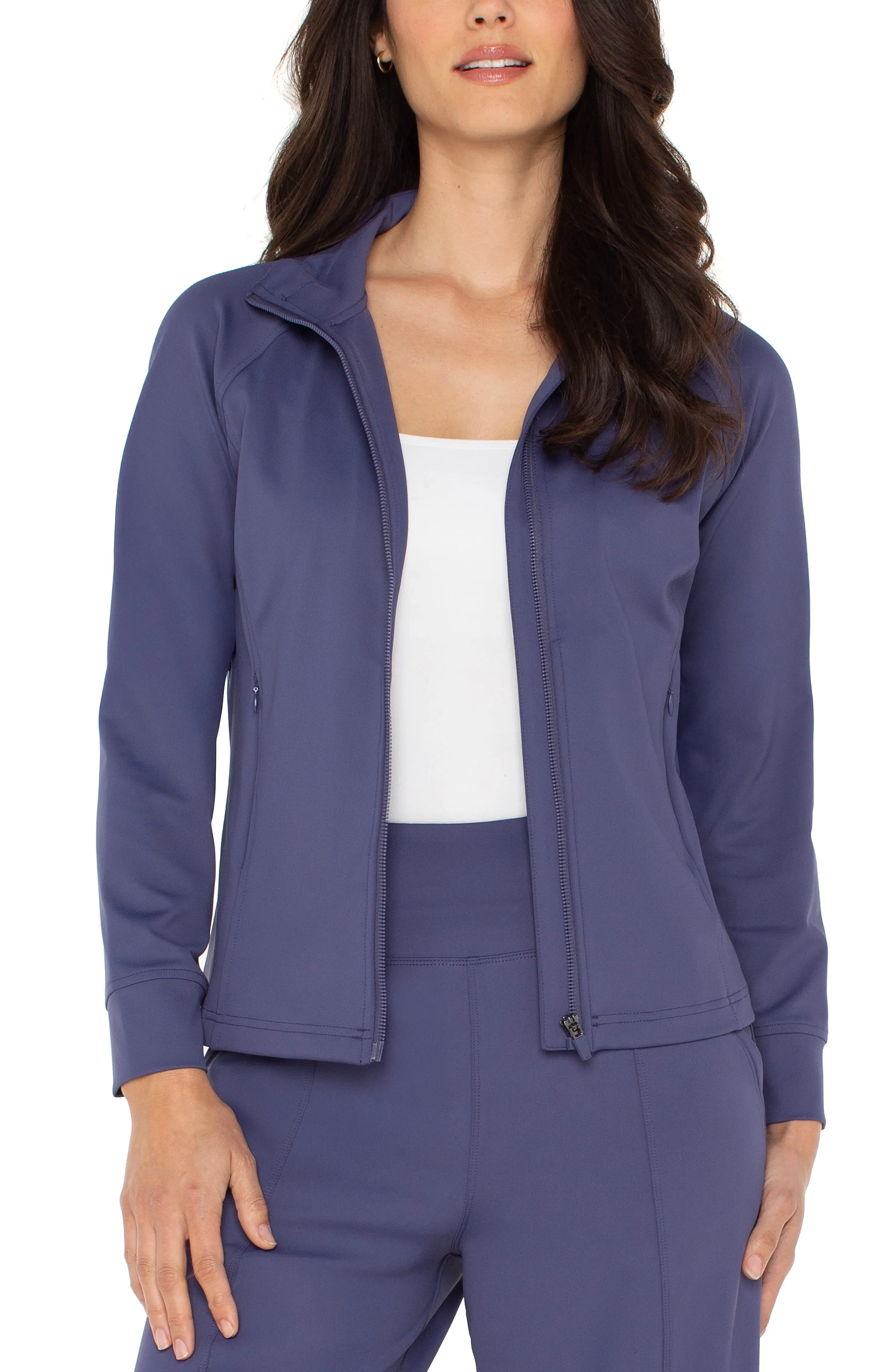 FULL ZIP SEAMED JACKET sold by Liverpool Jeans Company