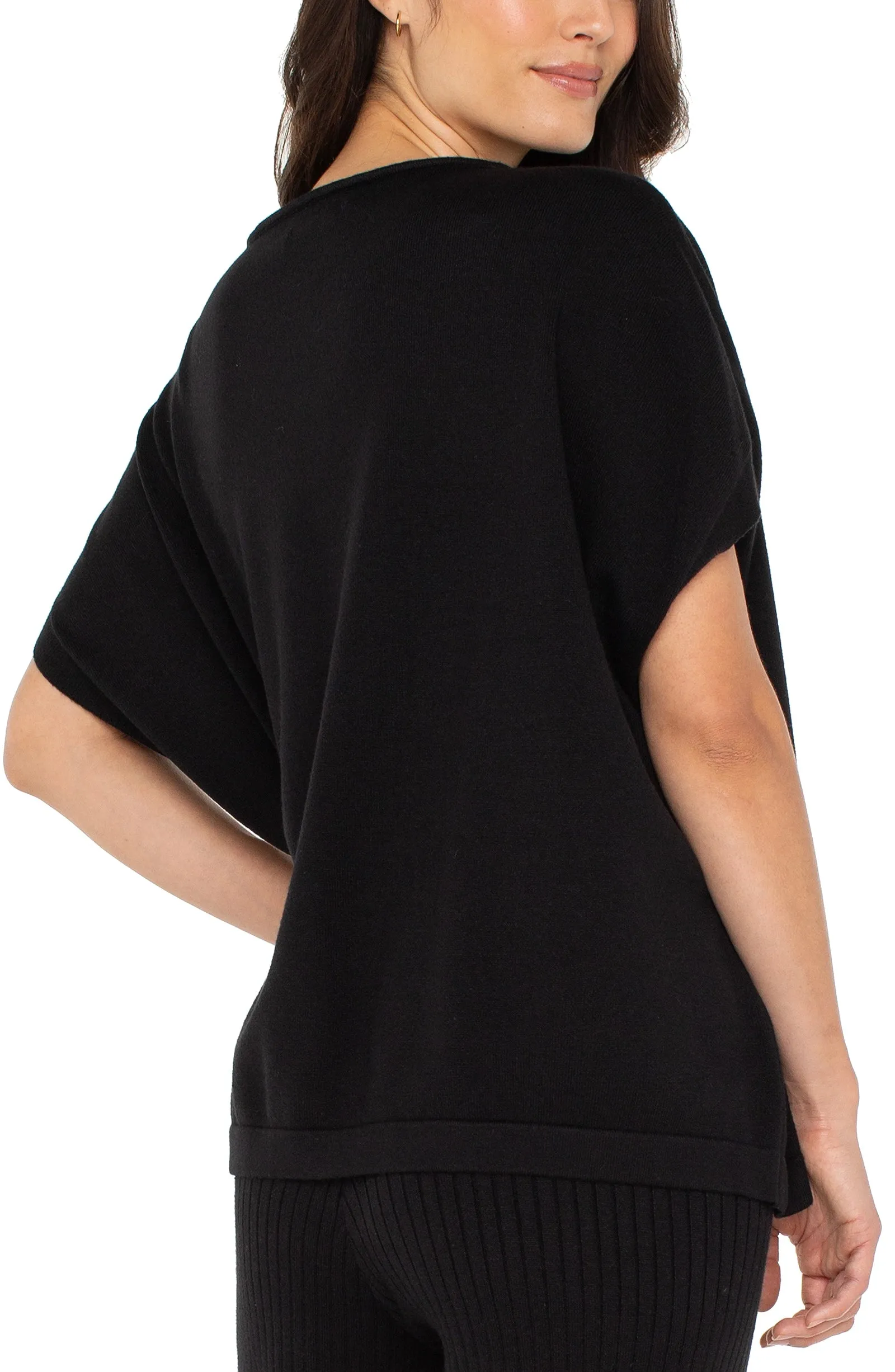 1/2 SLEEVE BOAT NECK DOLMAN SWEATER sold by Liverpool Jeans Company product image thumbnail 3