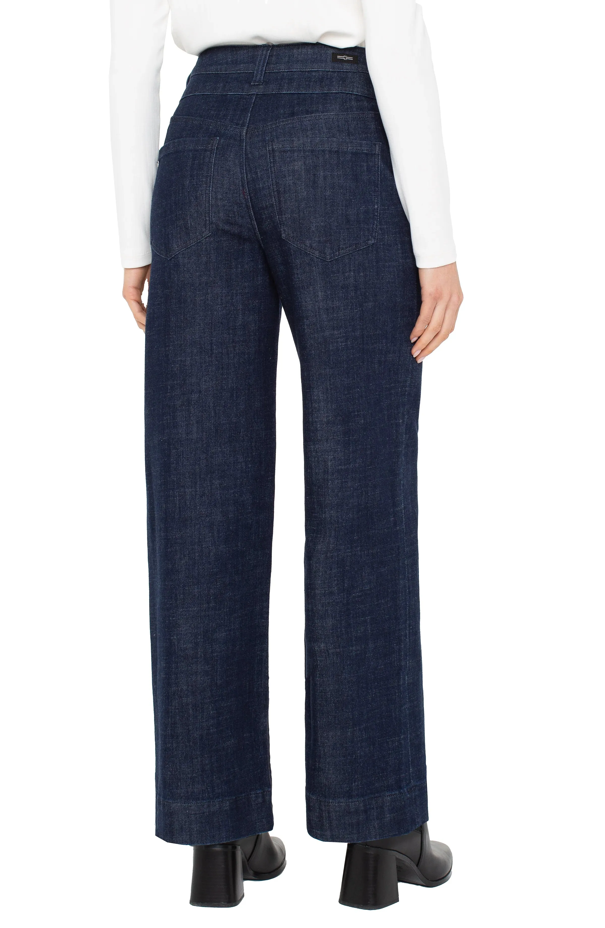 STRIDE HI-RISE WIDE LEG W/ DOUBLE WAISTBAND sold by Liverpool Jeans Company product image thumbnail 2