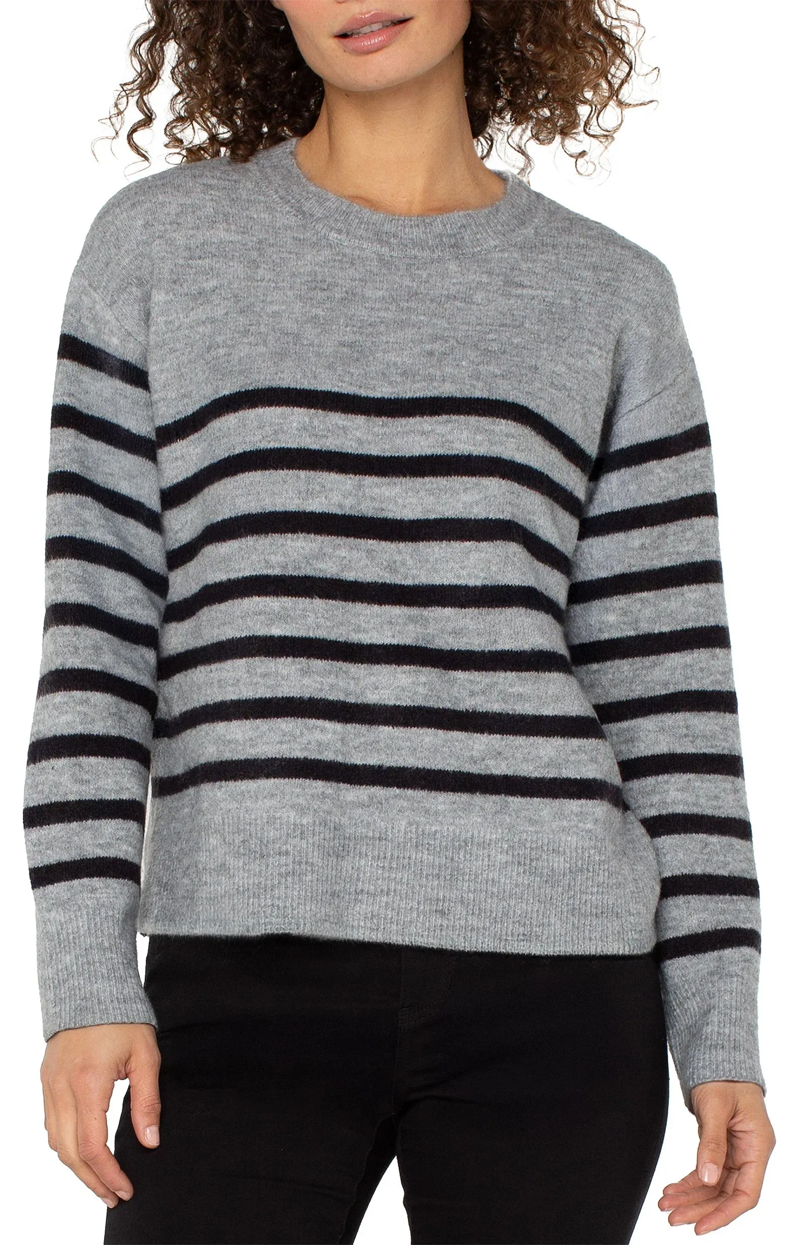 CREW NECK DROP SHOULDER SWEATER sold by Liverpool Jeans Company