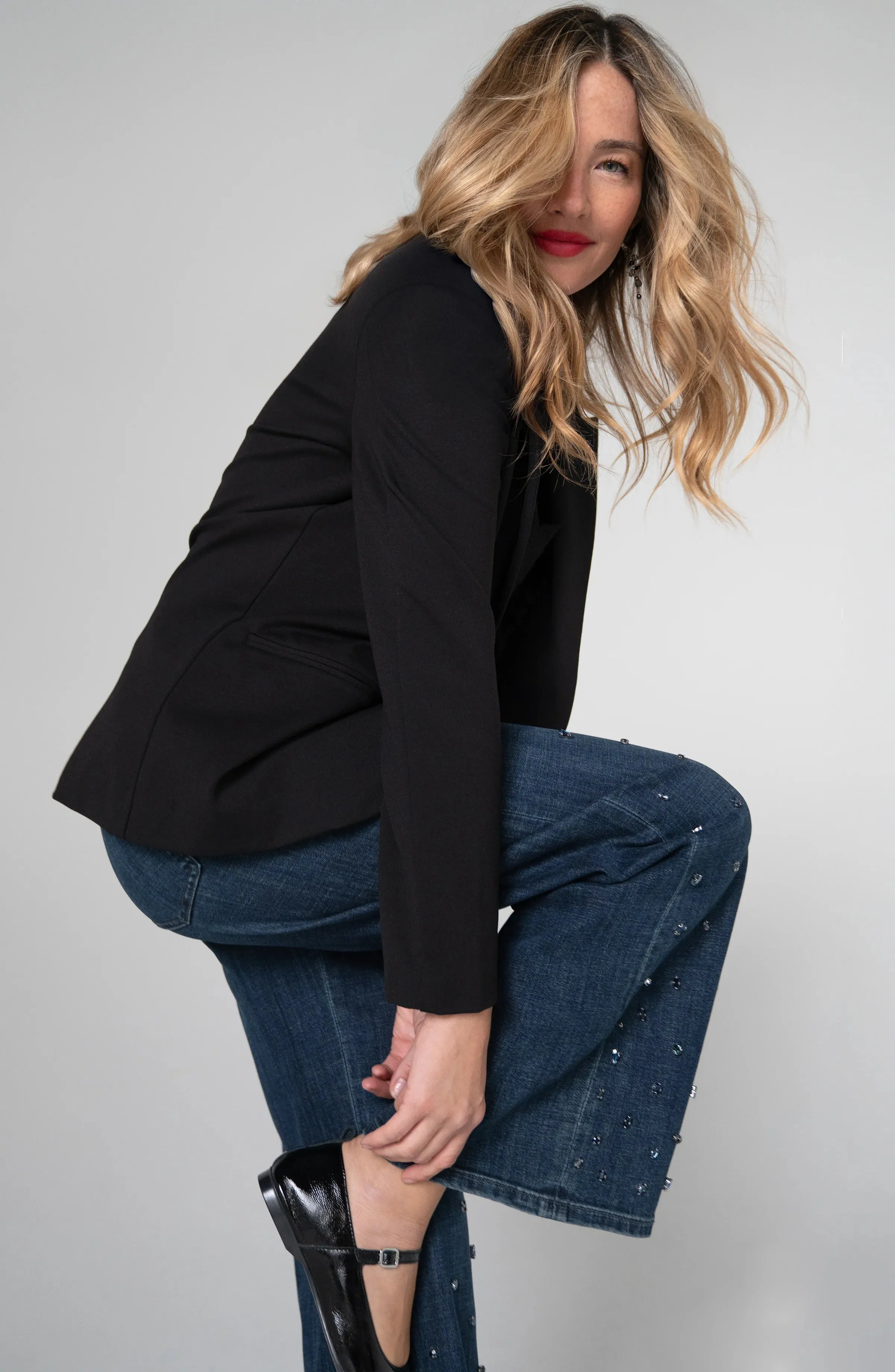 LUXE STRIDE WIDE LEG sold by Liverpool Jeans Company product image thumbnail 3