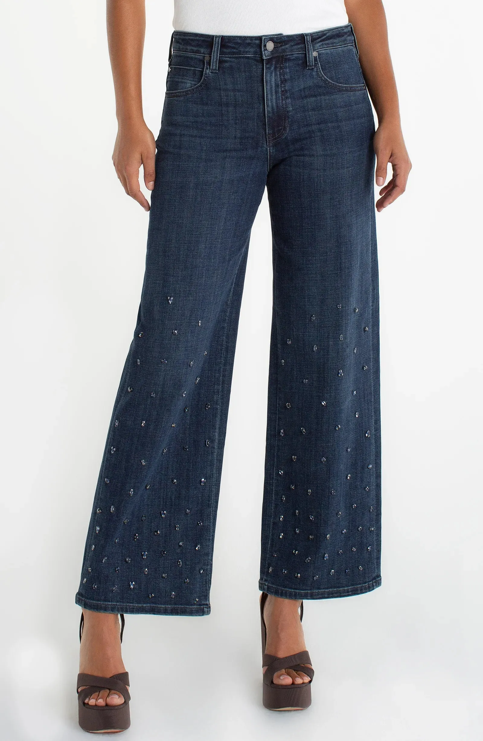 LUXE STRIDE WIDE LEG sold by Liverpool Jeans Company product image thumbnail 2
