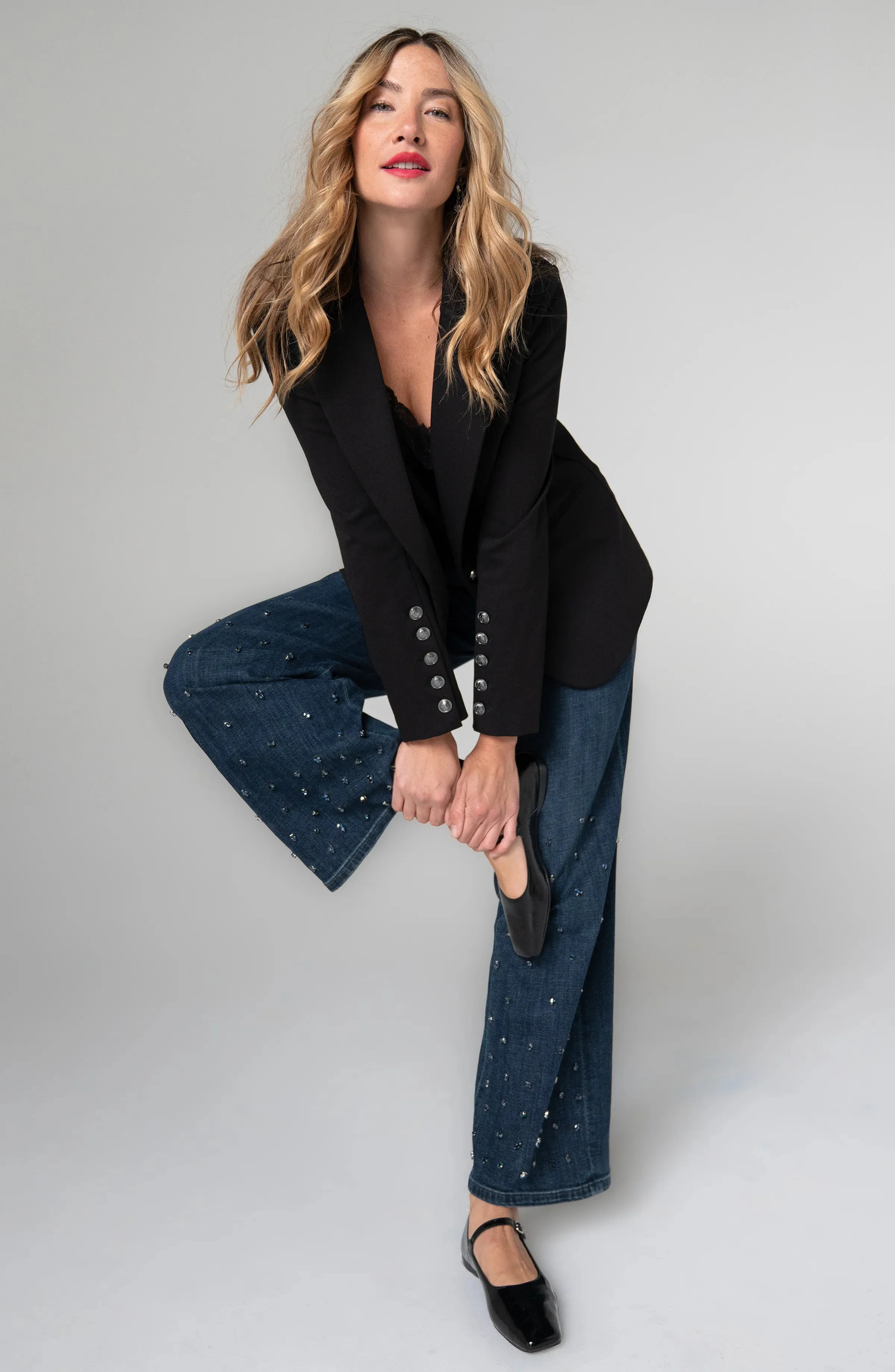 LUXE STRIDE WIDE LEG sold by Liverpool Jeans Company product image thumbnail 5