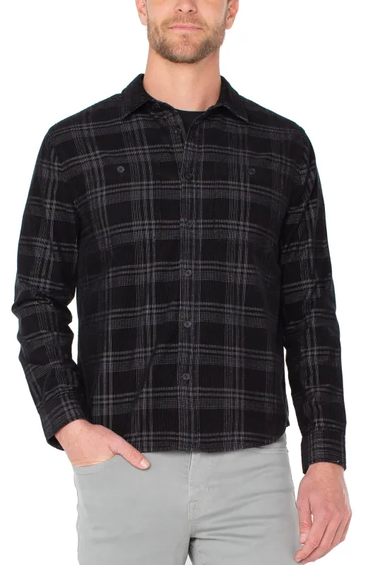 BUTTON UP LONG SLEEVE SHIRT sold by Liverpool Jeans Company