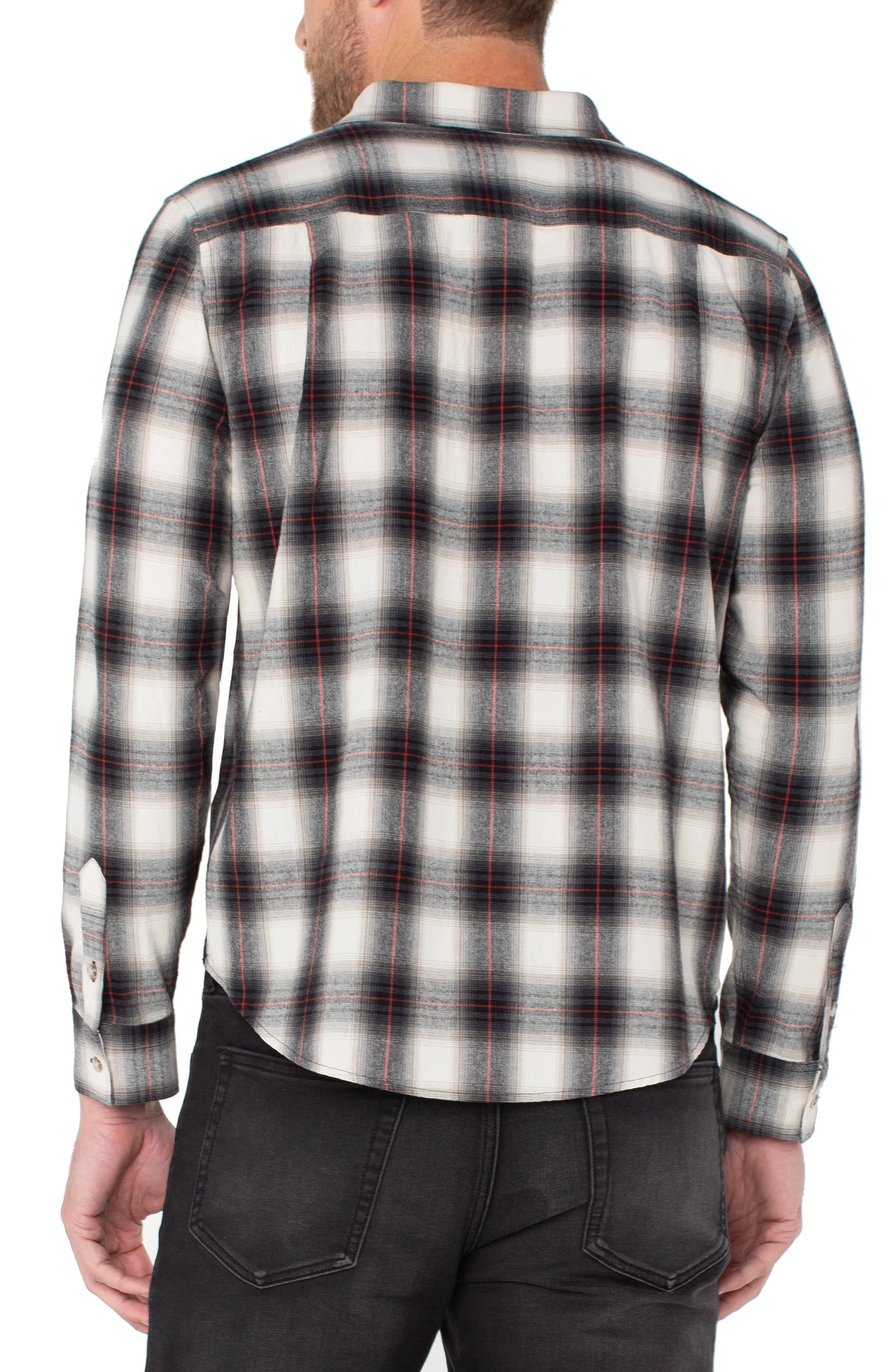 BUTTON UP LONG SLEEVE SHIRT sold by Liverpool Jeans Company product image thumbnail 2