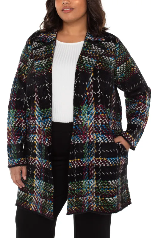 OPEN FRONT COATIGAN SWEATER sold by Liverpool Jeans Company