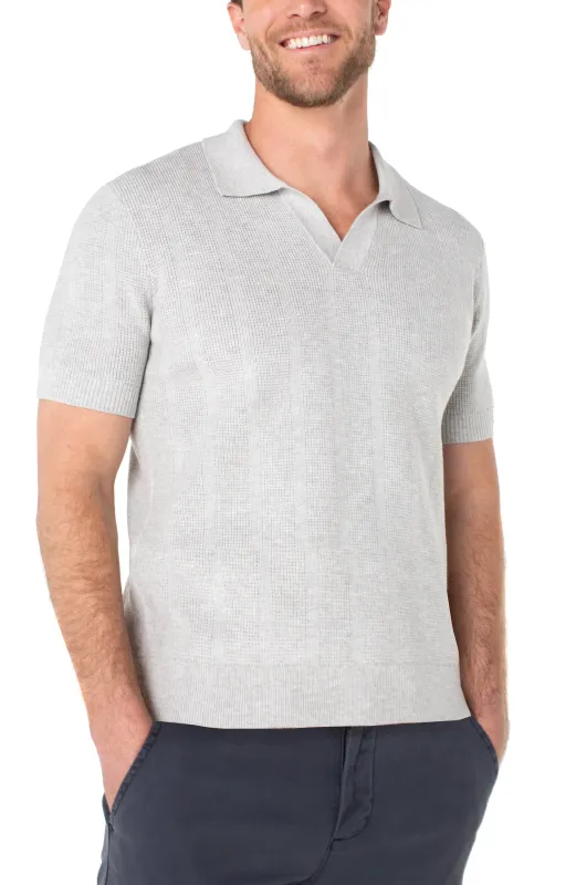 SWEATER KNIT POLO sold by Liverpool Jeans Company
