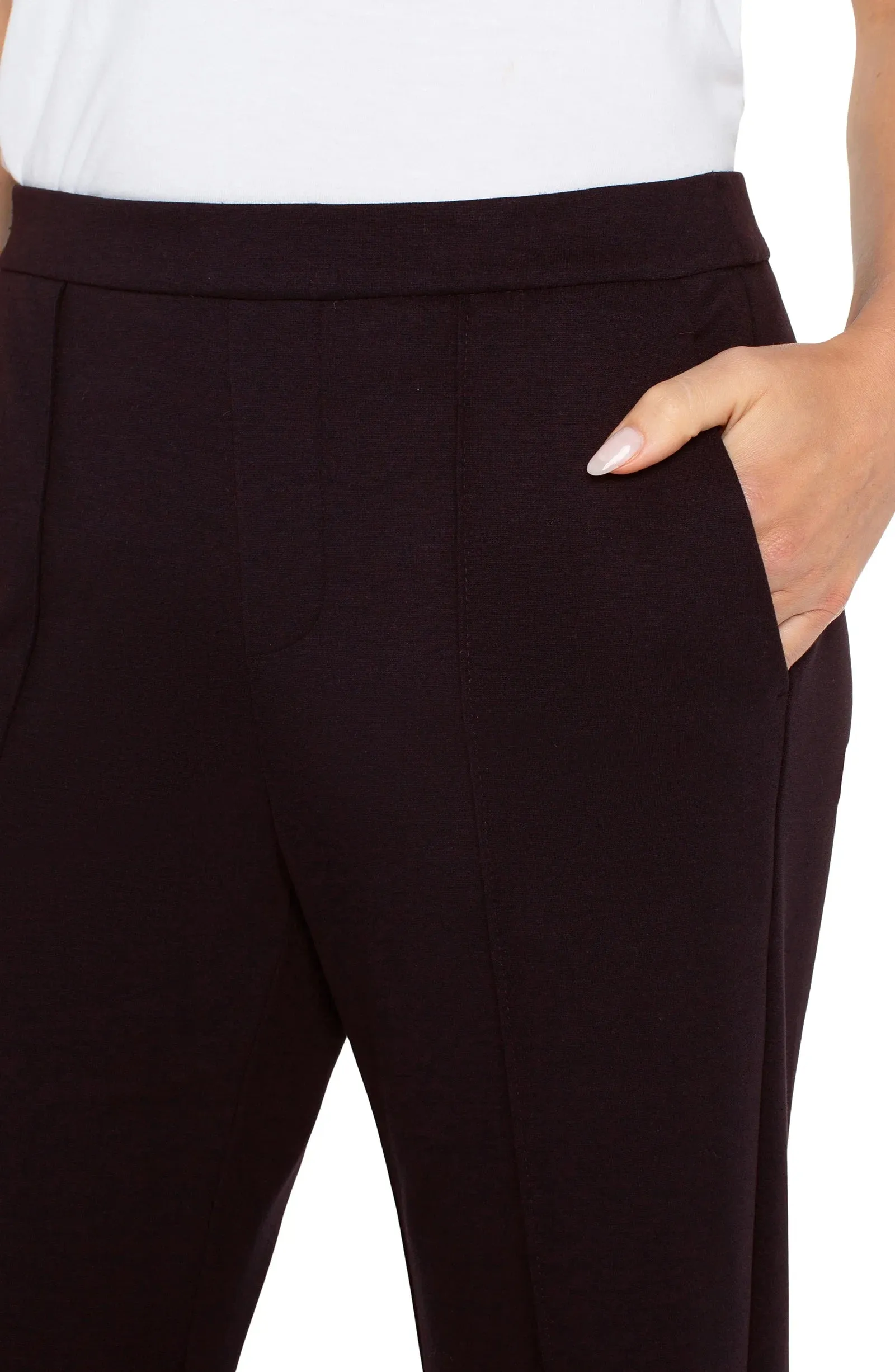 WIDE LEG PULL-ON TROUSER sold by Liverpool Jeans Company product image thumbnail 3