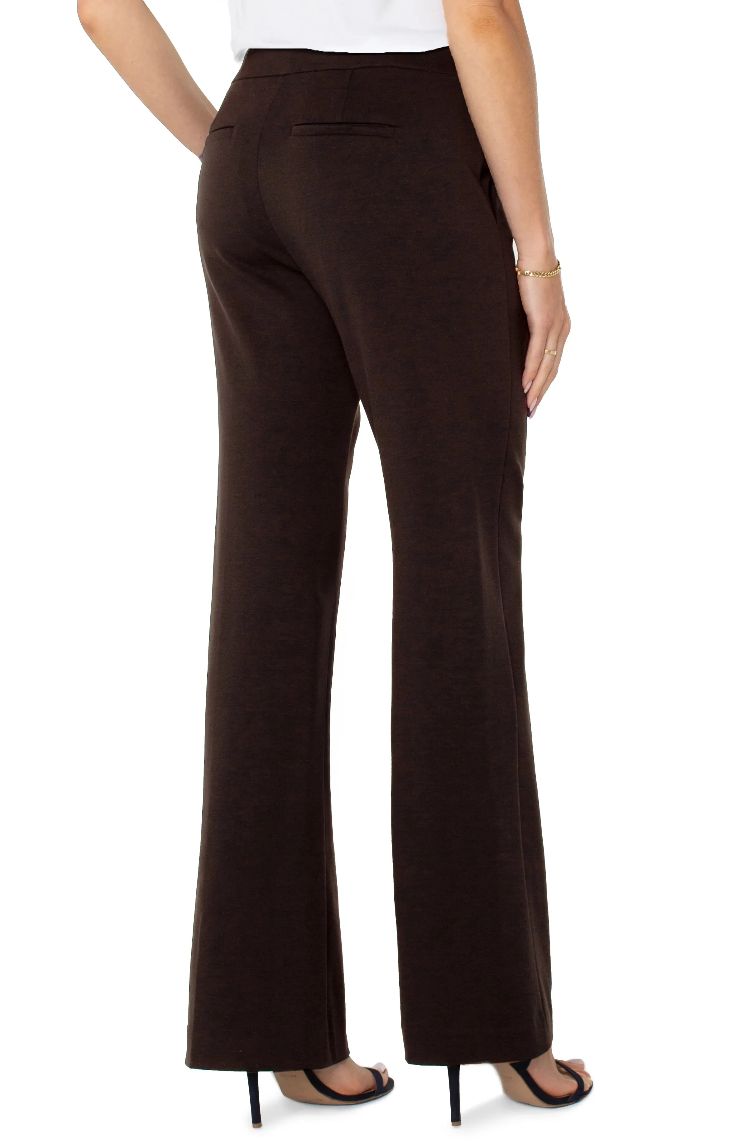WIDE LEG PULL-ON TROUSER sold by Liverpool Jeans Company product image thumbnail 2