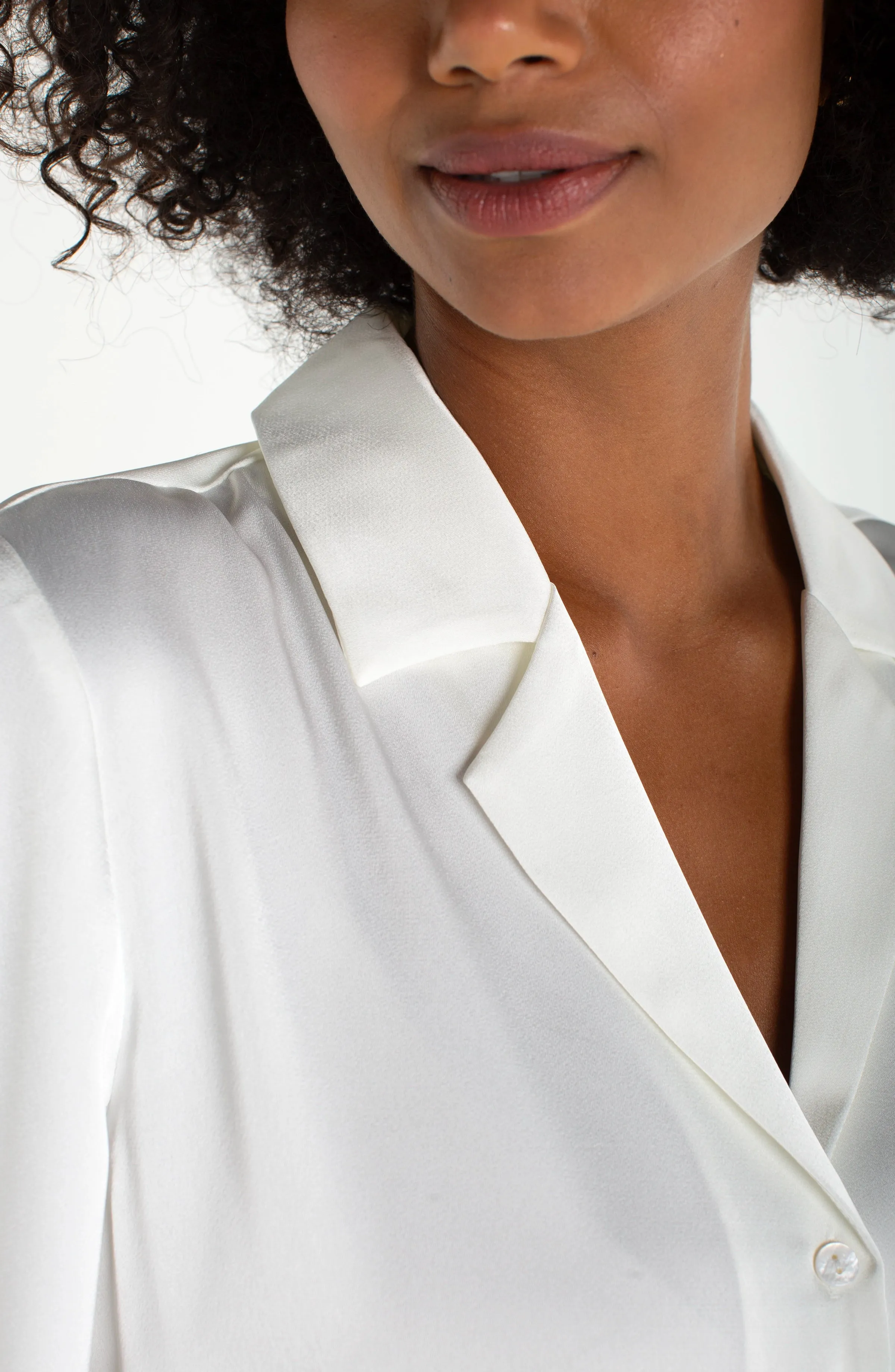 SHORT SLEEVE CAMP COLLAR BLOUSE sold by Liverpool Jeans Company product image thumbnail 3