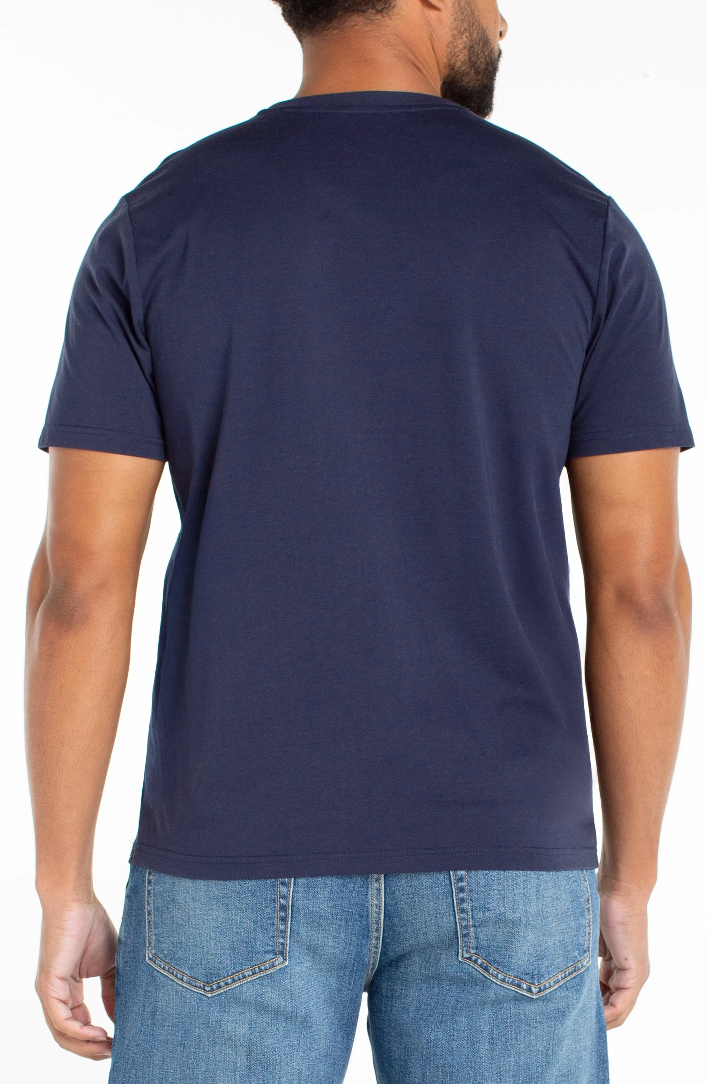 CREW NECK TEE sold by Liverpool Jeans Company product image thumbnail 2