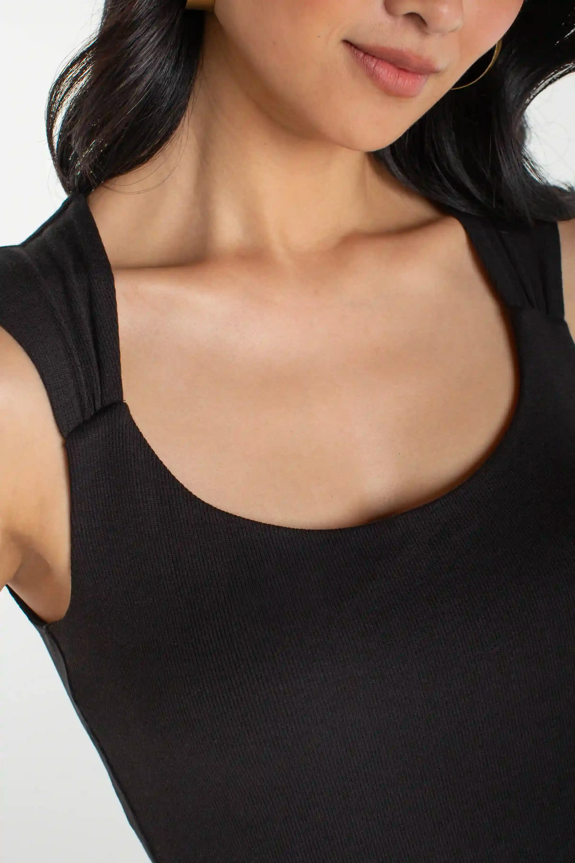 PETITE SLEEVELESS BUILT-IN BRA KNIT TOP sold by Liverpool Jeans Company product image thumbnail 2