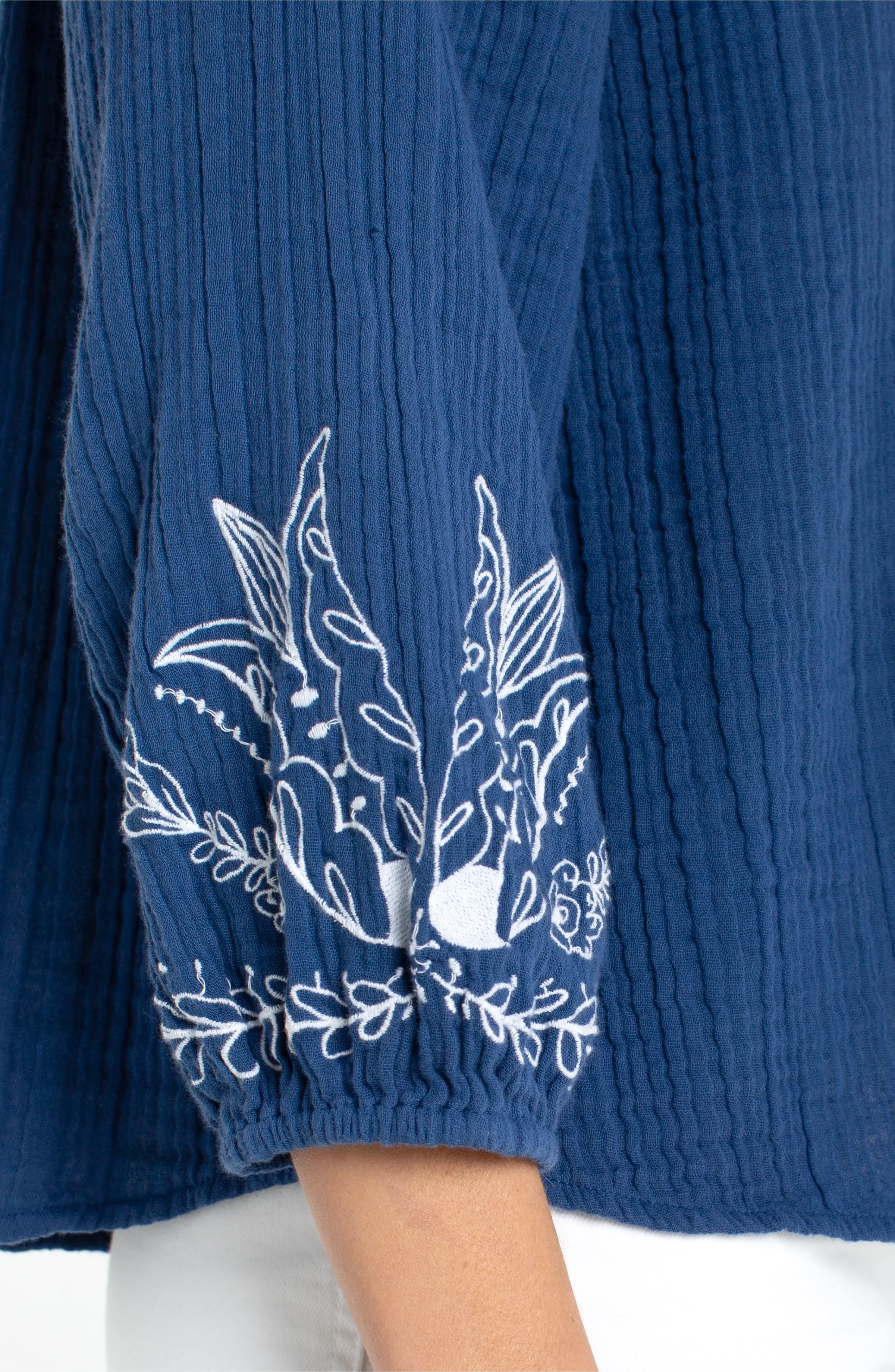 3/4 SLEEVE WOVEN TOP sold by Liverpool Jeans Company product image thumbnail 3