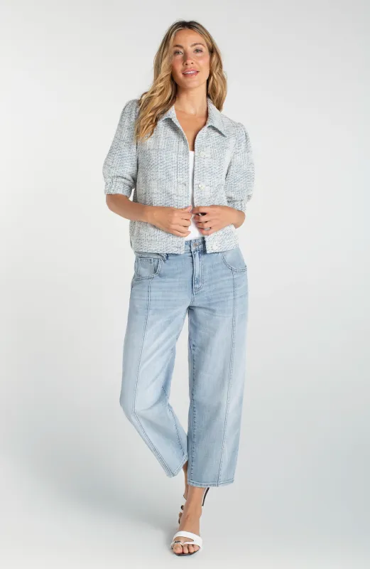 PUFF SLEEVE JACKET made by Liverpool Jeans Company