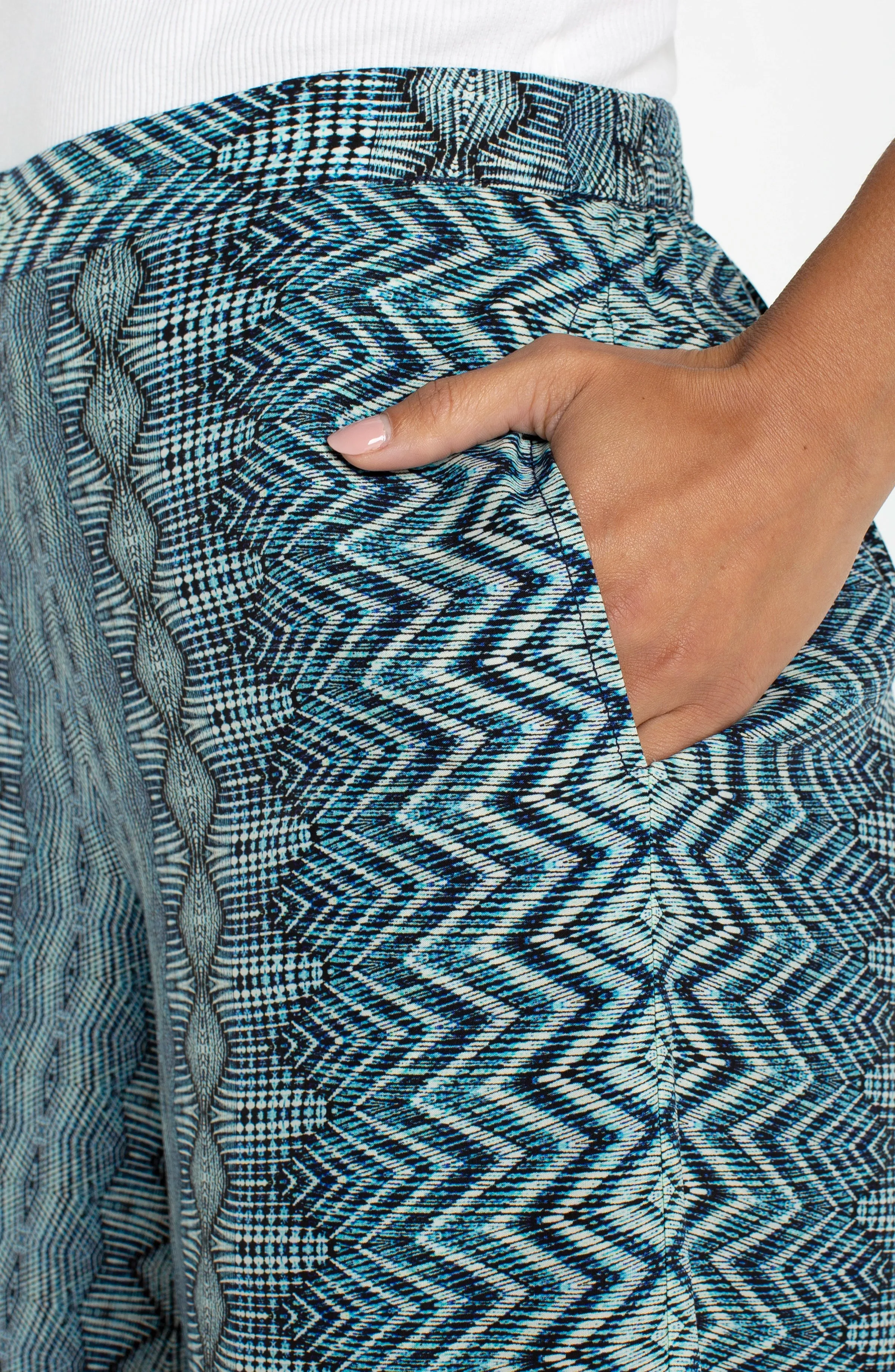 PULL-ON PALAZZO PANT sold by Liverpool Jeans Company product image thumbnail 3