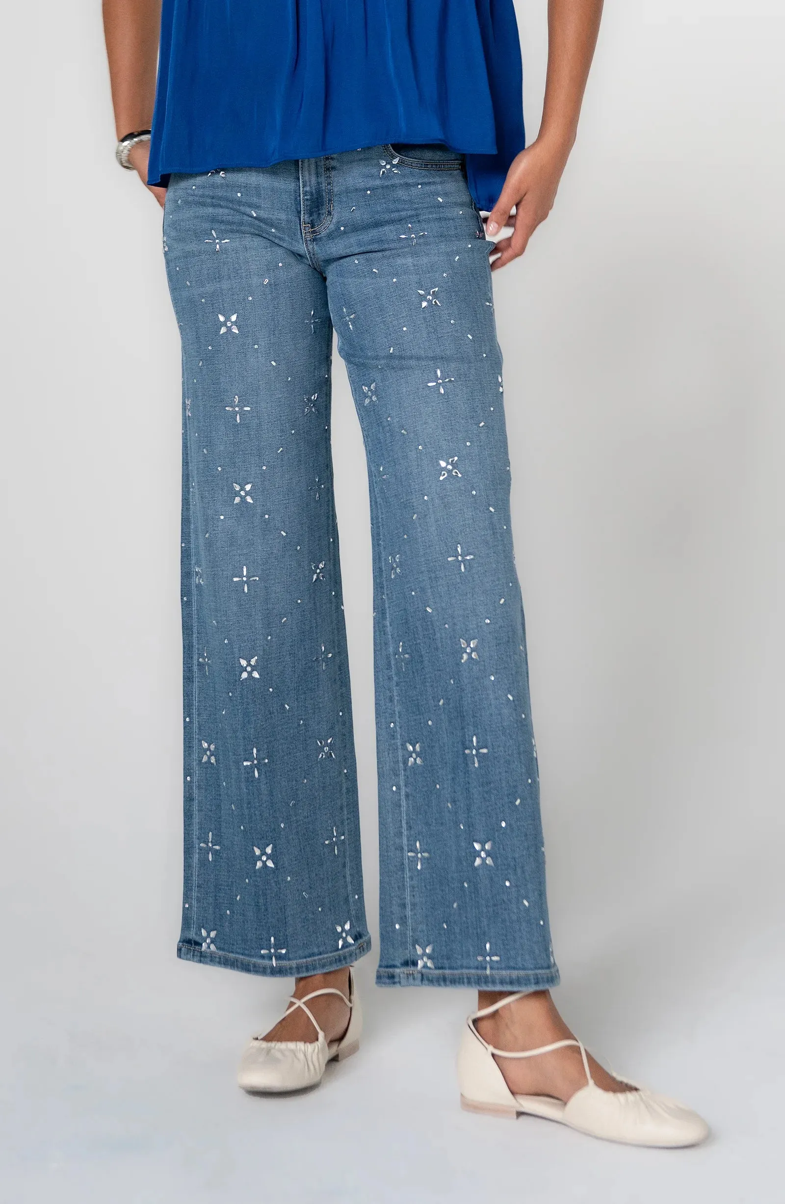 LUXE STRIDE WIDE LEG sold by Liverpool Jeans Company product image thumbnail 2