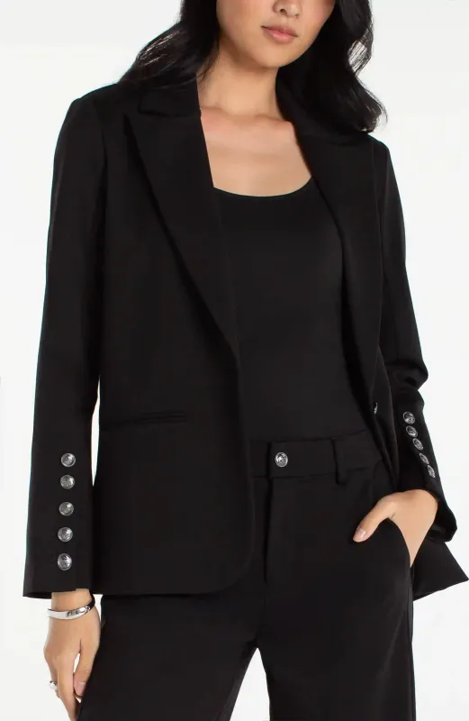 BLAZER WITH BUTTON SLEEVE made by Liverpool Jeans Company