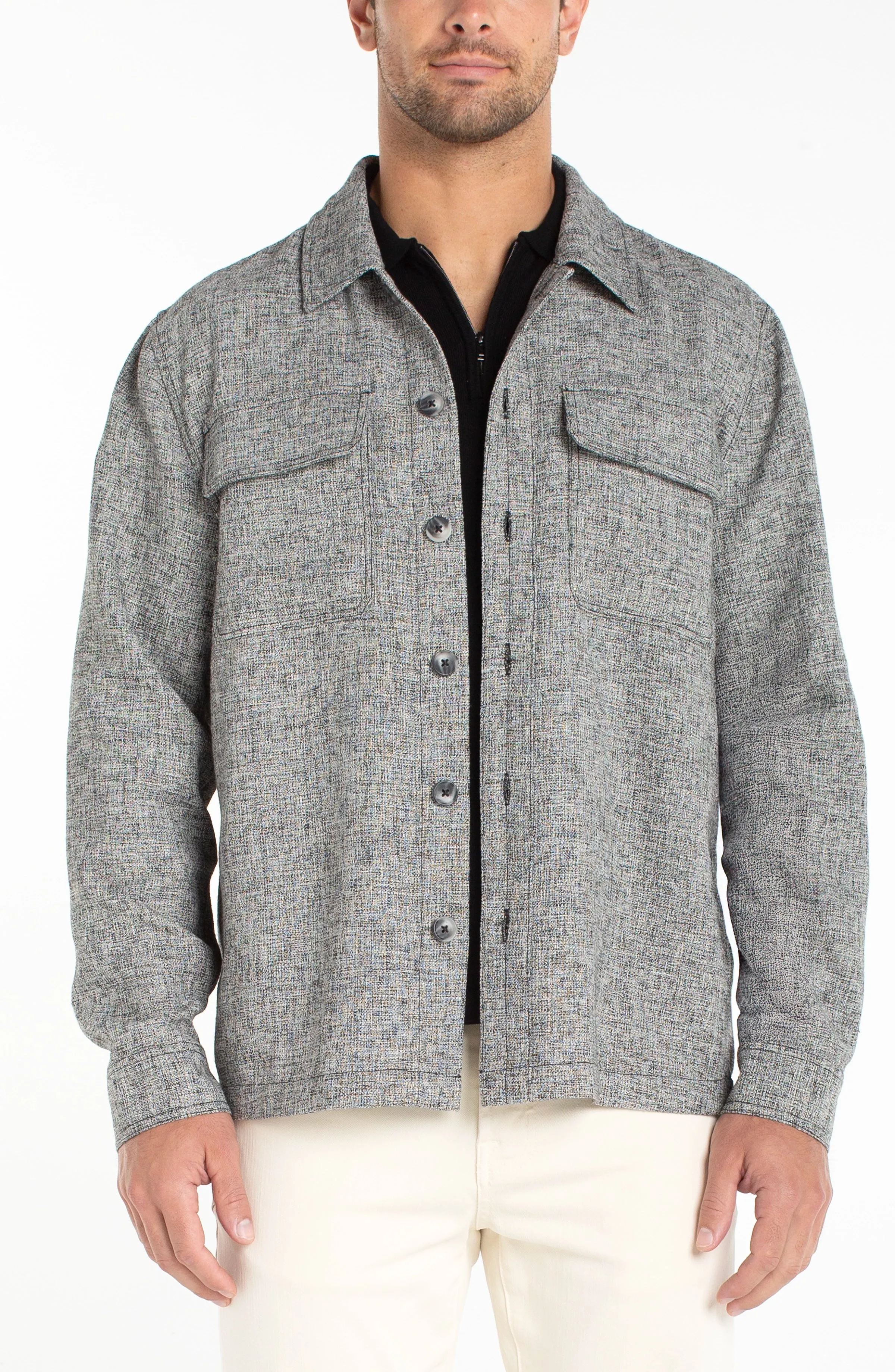 FLAP POCKET OVERSHIRT sold by Liverpool Jeans Company
