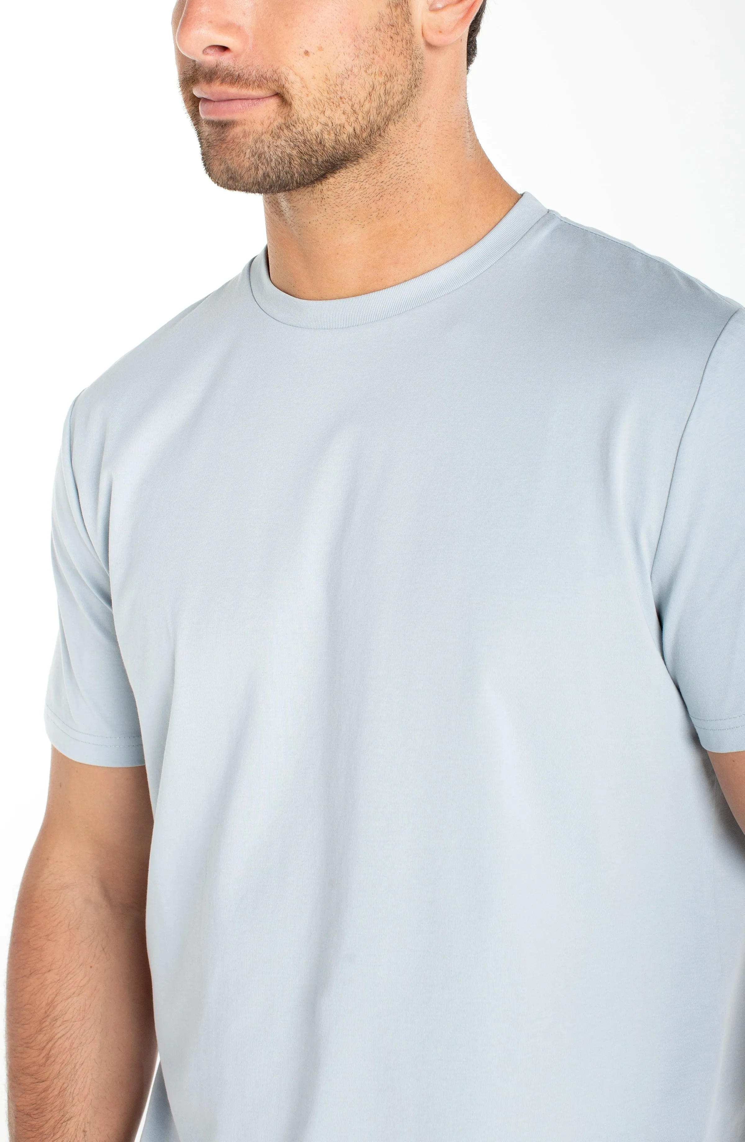 CREW NECK TEE sold by Liverpool Jeans Company product image thumbnail 3
