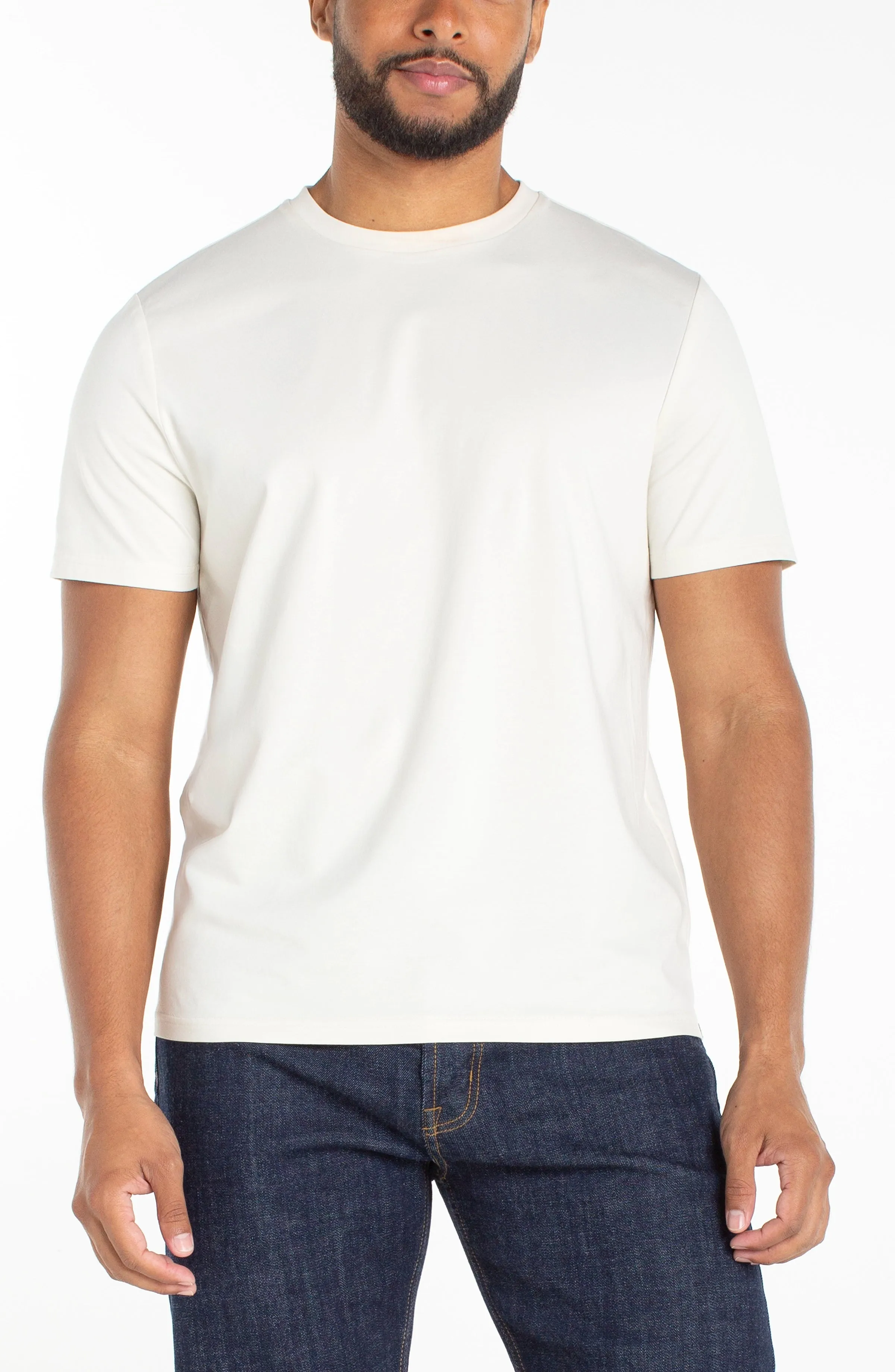 CREW NECK TEE sold by Liverpool Jeans Company