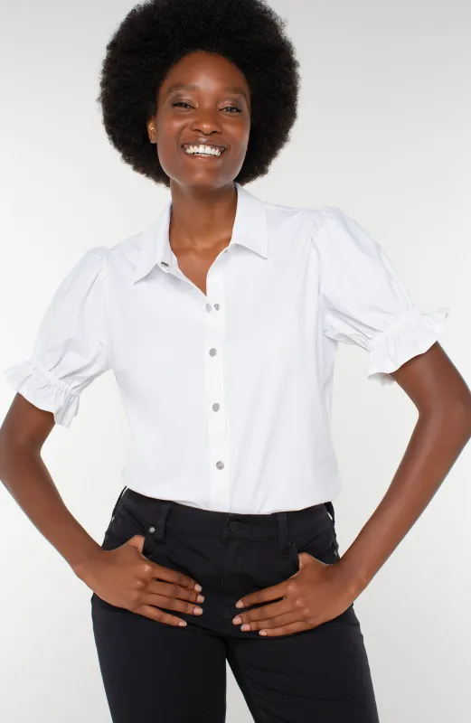 SNAP FRONT KNIT SHIRT sold by Liverpool Jeans Company